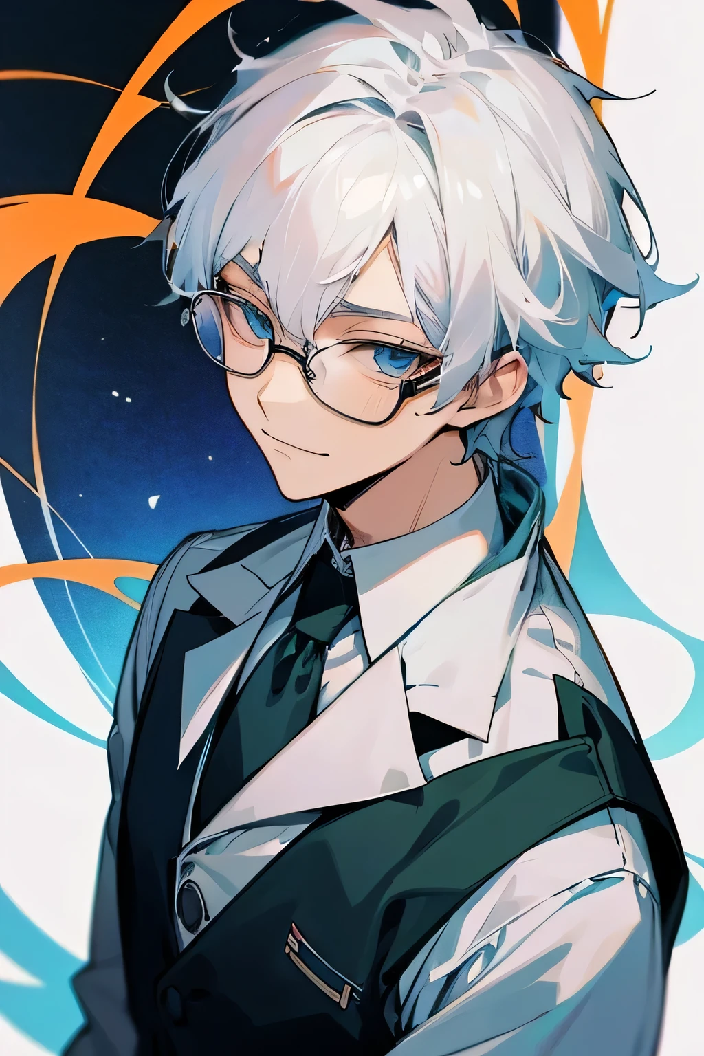white  hair
