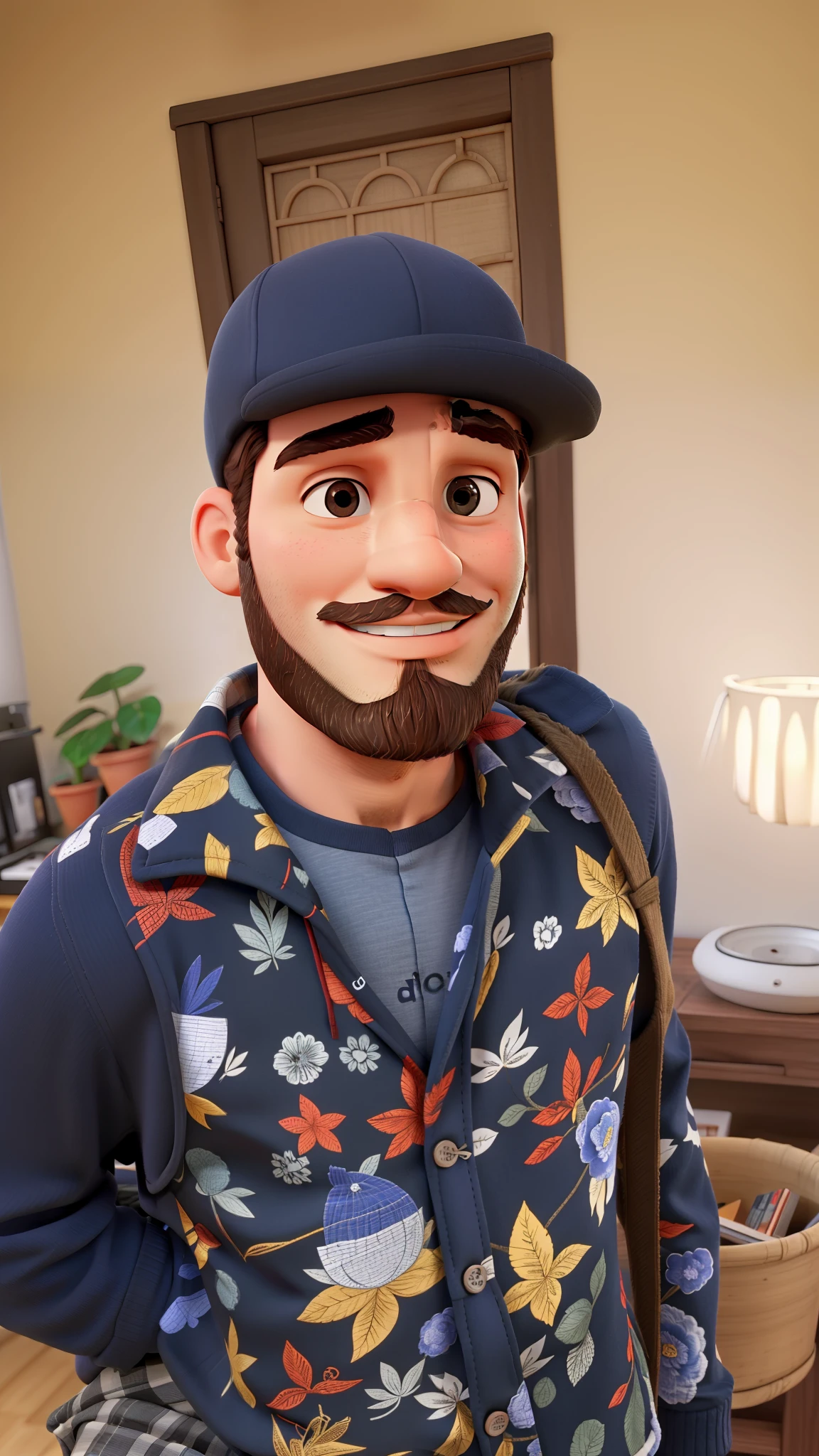 homem com barba,