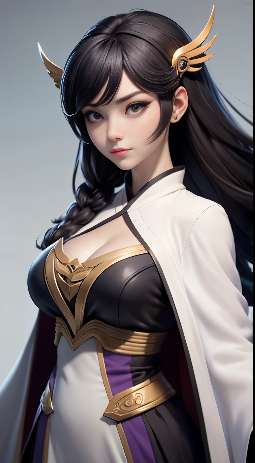 masterpiece、3D、realistic、super micro photography、Detailed and highest quality、Super detailed CG Unity 8k wallpaper、full:1.3、stand、from below、intricate details、(1 female,housewife)、30 years old、dynamic english、((A gorgeous golden tiara on the forehead:1.4、Metallic black pleated mini skirt:1.2、black pregate miniskirt:1.1、Huge red bow on the chest:1.2、black gloves on elbows:1.1、black big collar、black sailor collar、Red brooch))、(red eyes,SetsunaMeiou
hair_good,
Meisha Onfu)、(Sailor Pluto Single Hairpan
Tiara sailor warrior uniform Skirt Gloves),((single ponytail)),luxury gold decoration, incredibly long dark green hair:1.2、Shiny beautifull straight long dark green hair,:1.2、Sailor Pluto uniform, (sailor warrior uniform、bare upper arm:1.2、No sleeve,Long white latex gloves with luxurious gold decoration:1.3、very large pink ribbon on the back of the waist,:1.1、green choker、 The cleavage is sexy and boldly large、gold ring earrings,Shiny black long knee-high boots with luxurious gold embellishments)、(Extremely thin and fitted high gloss white holographic leather:1.3,Bold sexy slender white high leg gravette swimsuit)、staff, holding_staff, Key chain accessories at waist,((combat readiness))、has a huge key wand,
((black skin:1.2,enchanting smile、very pretty face、facial details:1.5、bright red eyes、A beautifull face、beautidfull eyes、shining eyes、thin lips:1.3、thin and sharp pale eyebrows,、long and thick eyelashes、double eyelashes))、gorgeous giant white wing muscles:1.2、 muscular abs:1.2、small face、huge breasts、高身長でグラマラスな完璧なProfessionalポーション、big breasts thin waist、big ass,sexy model posing、visible pores、perfect hands:1.5、octane rendering、very dramatic picture、strong natural light、sunlight、exquisite light and shadow、dslr harp、concentrated:1.0、maximum clarity and sharpness、(dynamic lightning background:1.3、divinity of the underworld,divinity of space and time,Lightning space background, Pluto、moon明かり、moon、moving background、detailed background)One girl that will take your breath away, (sailor warrior uniform), . award-winning, Professional, very detailed