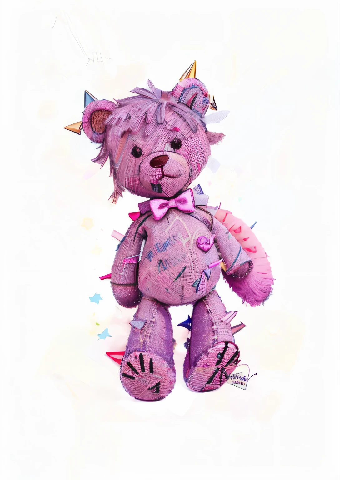 Amicus, Bear, girl, bear girl, Happy, bedroom, Detailed eyes, focus face, Carnival