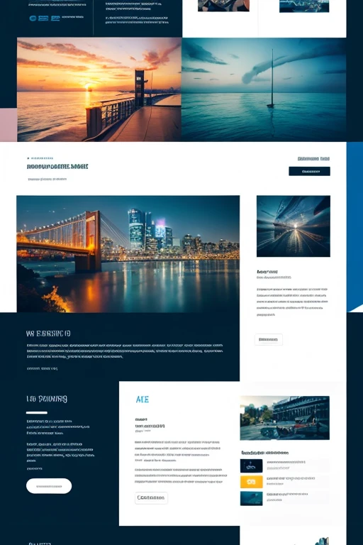 beautiful landing page for Video Production School website, design, ui, ux,ui/ux, --ar 3:2 --v 4 --q 2