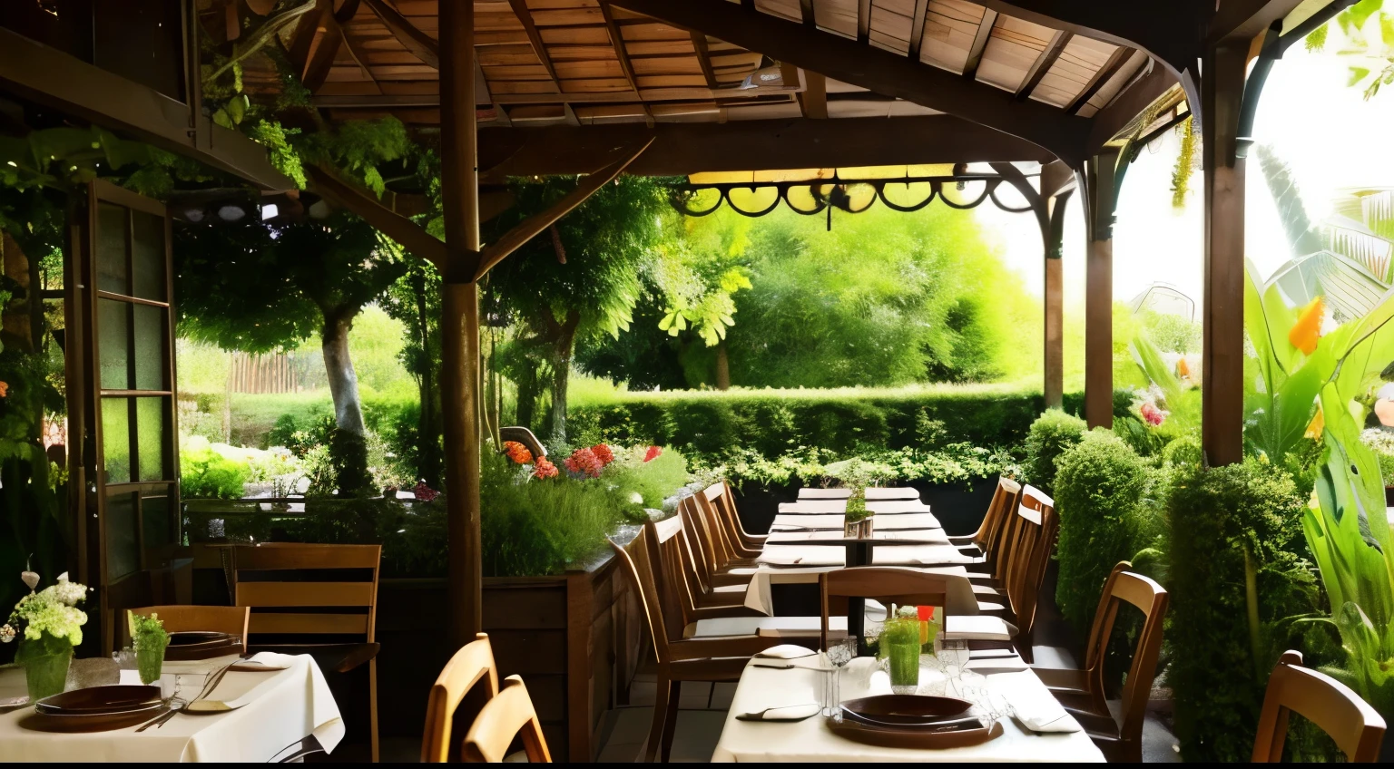 garden,resturant,Good atmosphere