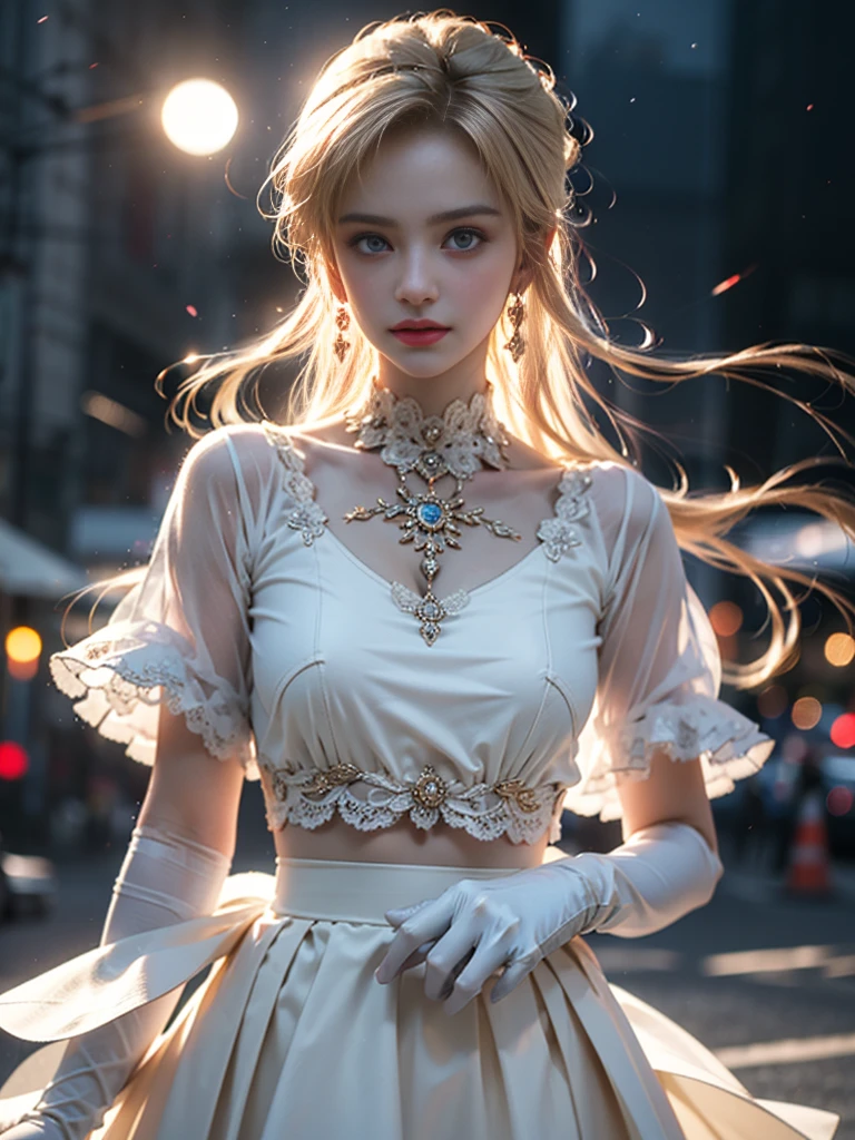 tmasterpiece,Highest image quality,super detailing,Best quality at best ,Extremely Delicately Beautiful, Very meticulous,Best quality at best, offcial art, extremely detaild的 CG unified 8k wallpapers, portrait photo of, The most beautiful look,blond hair blue eyes,Radiant skin and radiant eyes, pretty skin,(Detailed lighting:1.2), (Beautiful and detailed light:1.3), deep understanding, beautiful nude color, iintricate, digitial painting, smooth private parts, Focus sharp, The end of the world, Epic reality,looking at the camera in, (HighDynamicRange:1.4),facing at the camera, (pastel colour:1.4), Beautiful big breasts,The end of the world的, giving up, com cores neutras, natta, Screen space refraction, (Complicated details, ultra - detailed:1.3), art stations, Cinema lenses, vignet, the complex background, buliding,Enchanted smile,face flushed,the shy,detailed back ground,(Various colors of dream catcher earrings missing color,The color is black,white colors,in pink,purpleish color,red colour,blue colors,orange colors,green color,cyan colors,,),sexy and sultry,(Obscenity exposed,Camel toes,Combed neatly,),The sexiest look,Peach Milk Tea Smooth Velvet Versailles Dress,Ultrathin,semi transparent,透视蕾丝无肩带Ultrathin连衣裙,the body of the,