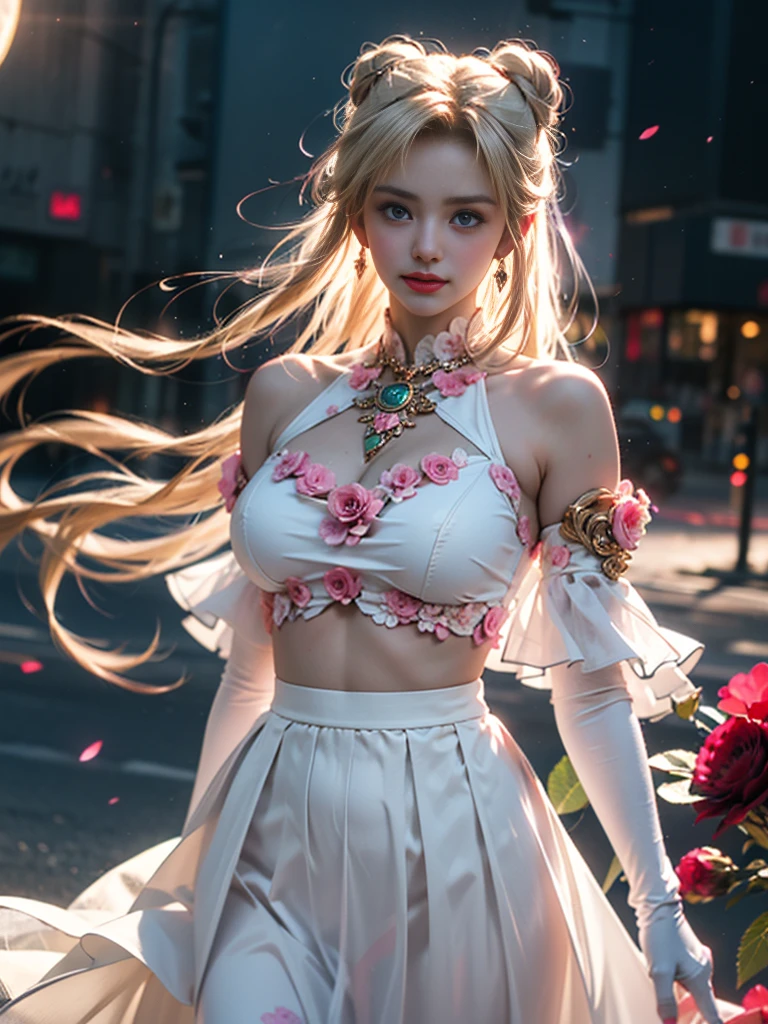 tmasterpiece,Highest image quality,super detailing,Best quality at best ,Extremely Delicately Beautiful, Very meticulous,Best quality at best, offcial art, extremely detaild的 CG unified 8k wallpapers, Ana de Armas portrait photo, AdelaBlue Eyetremely Detailed CG Uniform 8k Wallpaper,tmasterpiece,Highest image quality),(Delicate light and shadow,This photo has dramatic shots effectariner Moon:1.1),Enchanted smile,double tails, eBlue eyes,combed blonde hair, tight lace bra,Bikini skirt,dynamicposes),The background is the universe(superior detail,The lighting effect is outstanding,Vista wide angle),(Excellent rendering,Enough to stand out from the crowd),Sexy big breasts,Dreamer.Big breasts, big breasts,The sexiest look,Beautiful floral print silk garments,The most beautiful woman in the world,(Obscenity exposed,Camel toes,),(各种颜色的Dreamer.Big breasts, big breasts耳环,white colors,in pink,purpleish color,red colour,blue colors,orange colors,green color,cyan colors,),cropped shoulders,mini-skirteautiful legs,