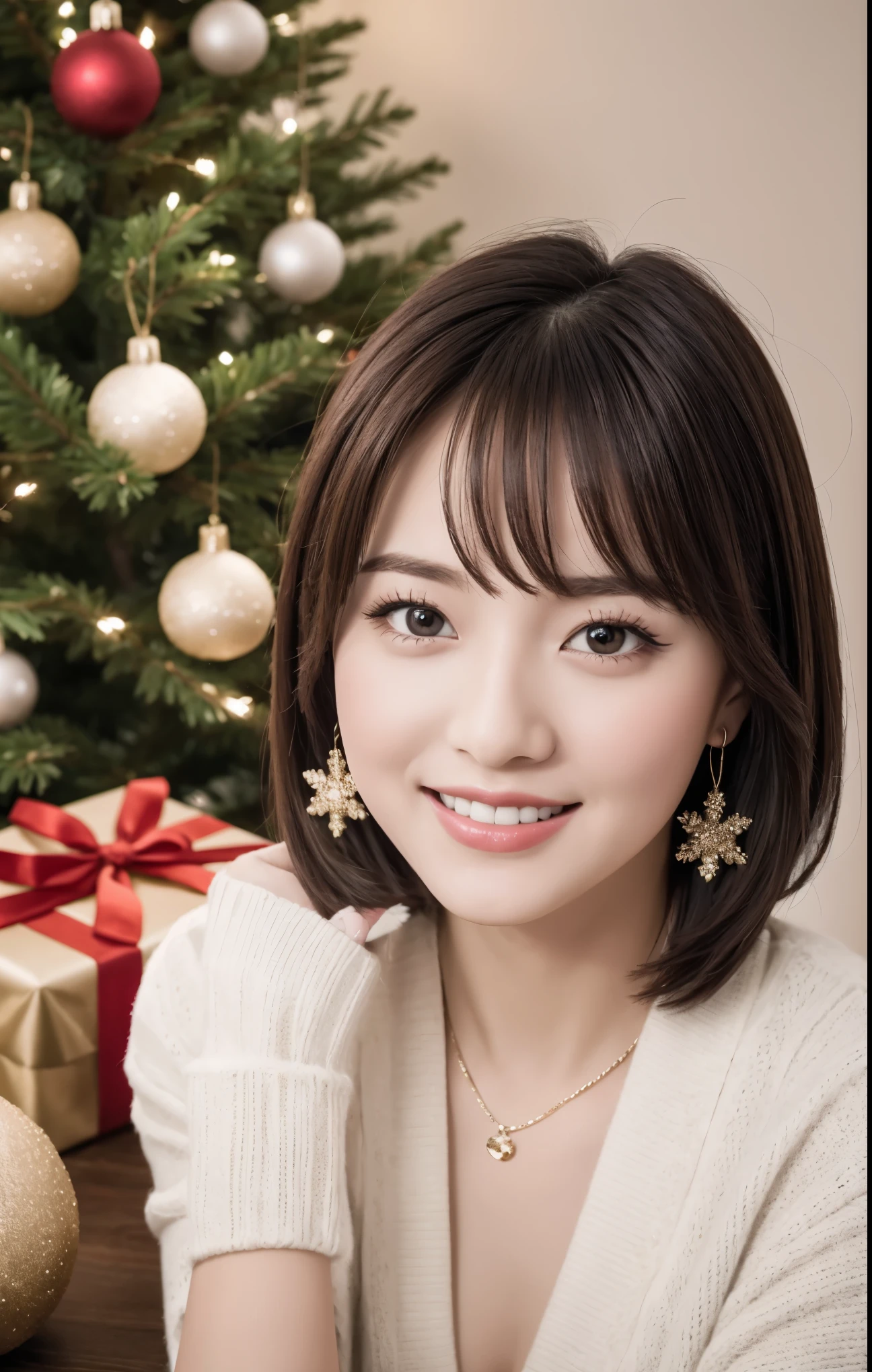 (best quality,4k,8k,highres,masterpiece:1.2),ultra-detailed,realistic,gifts,table,Christmas tree,decorations,wrapping ,bows,ribbon,presents,holiday spirit,vibrant colors,warm lighting,cozy atmosphere,toys,cards,candles,snowflakes,joyful,celebration,exquisite details,exciting surprises,shiny ornaments,sparkling tinsel,beautifully wrapped,excited children,anticipation,festive mood,magical ambiance,delightful moment,wonderful memories,family gathering,cheerful faces,Christmas magic,extravagant,abundance of presents,HDR,UHD,studio lighting,ultra-fine painting,sharp focus,physically-based rendering,professional,vivid colors,bokeh.