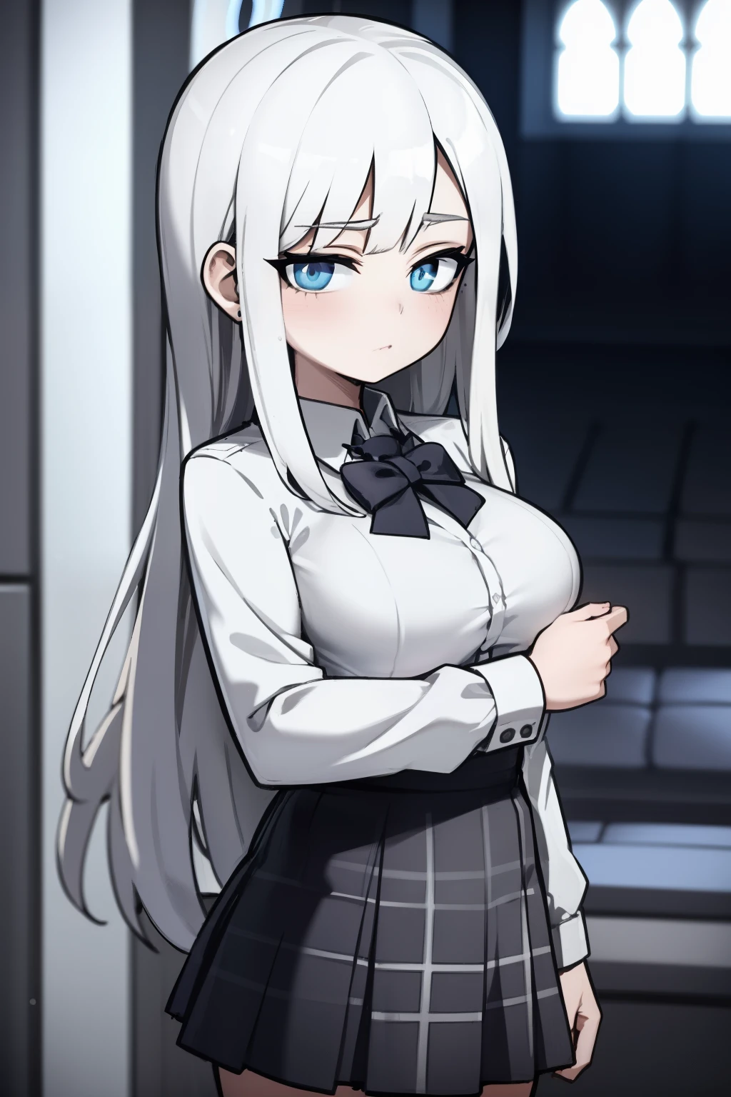 transform in white shirt