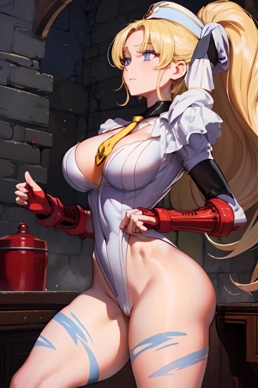 Tomorrow's Nadja, ashita no nadja, nadja, Nadja applefield, long hair, dance, ballerina, RWBY, Yang Xiao Long, purple eyes, large breasts, ultra-detailed, Explicit, Beautiful body, Beautiful Nose, Beautiful character design, perfect eyes, perfect face, ultra highres, 4K, beautiful legs, perfect legs, Nice hands, Perfect hand, Masterpiece, Best Quality, Highly detailed, illustration, absurdres, street fighter, doll suit, shadaloo doll, dollsuit, girls, multiple girls, expressionless, blank eyes, looking at viewer, red gloves, emotionless, black latex, corrution, mind control, female combatant, full body, hypnotized, unhappy trance, full body suit, ribbed bodysuit, obey, perfect female body, extremely glossy latex, hypnosis, hypnoLora, empty eyes, Mind control device, poses, brainwashed, submissive_pose, Slave, hat, necktie, standing, belt, latex, garter belt, thighhighs,