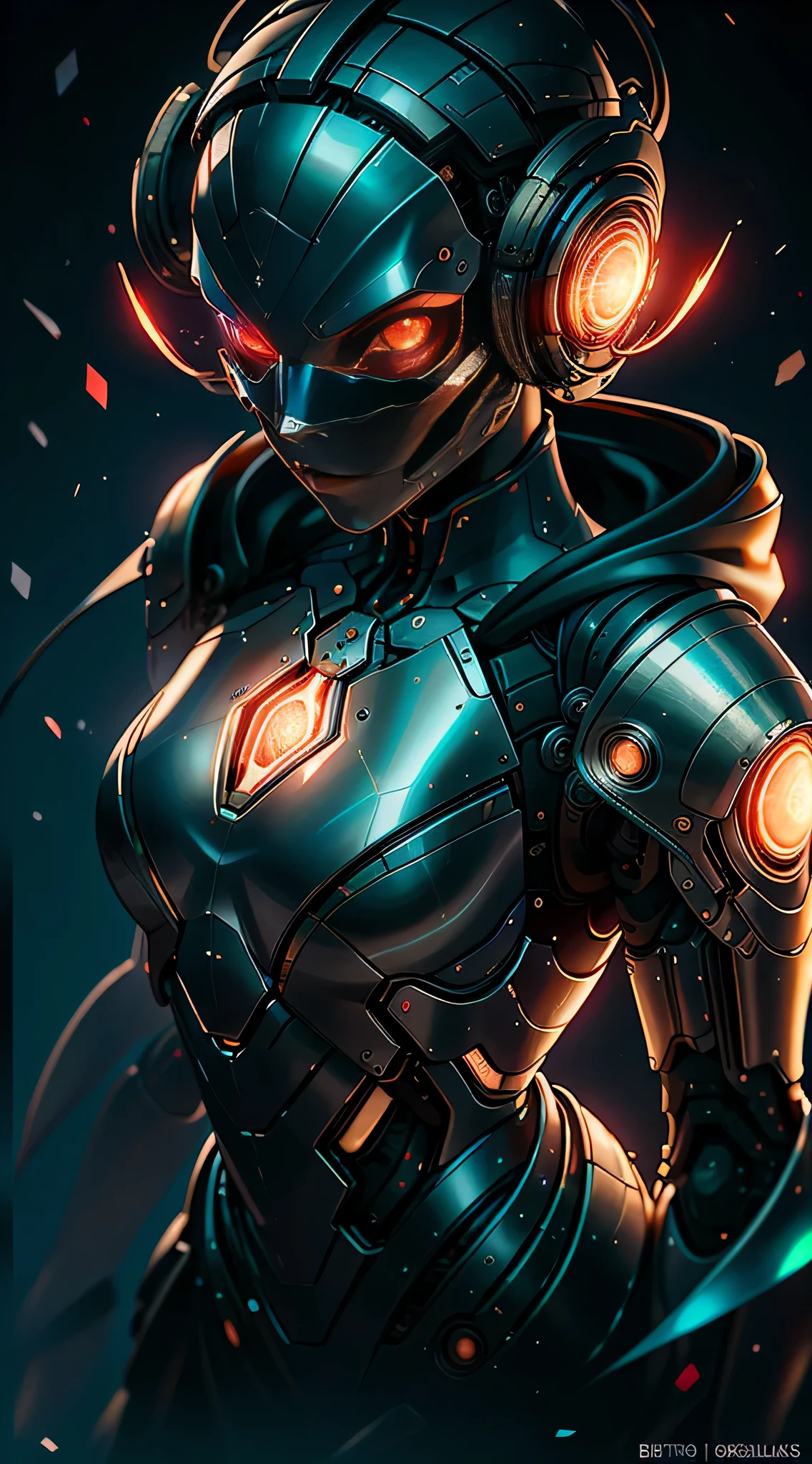 female character, detailed eyes, perfectly detailed face, mature face, athletic body, looking at viewers, full body villain pose:1.32, denoising of strength:1.45, iridescent lighting,  hood, cyberpunk, red neon, mask, dark, eyes coming out fire, best quality, masterpiece, trending on Art station, BREAK, Detailed, Realistic, 32k ultra hd detailed digital art, octane render, bioluminescent, cinematic lighting BREAK 8K resolution concept art, realism, by Mappa studios, masterpiece, best quality, official art, illustration, ligne claire, (cool_color),perfect composition, fantasy, focused,