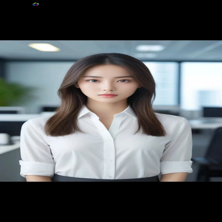 Close-up of a woman wearing a white shirt standing in the office, beautiful south korean woman, gorgeous young korean woman, Korean girls, korean woman, beautiful young korean woman, Nam Jae-yeon, Huang Shishi, yun ling, lee ji eun, Lee Ji-eun, Xision Wu, gorgeous chinese models, cute korean actresrontage