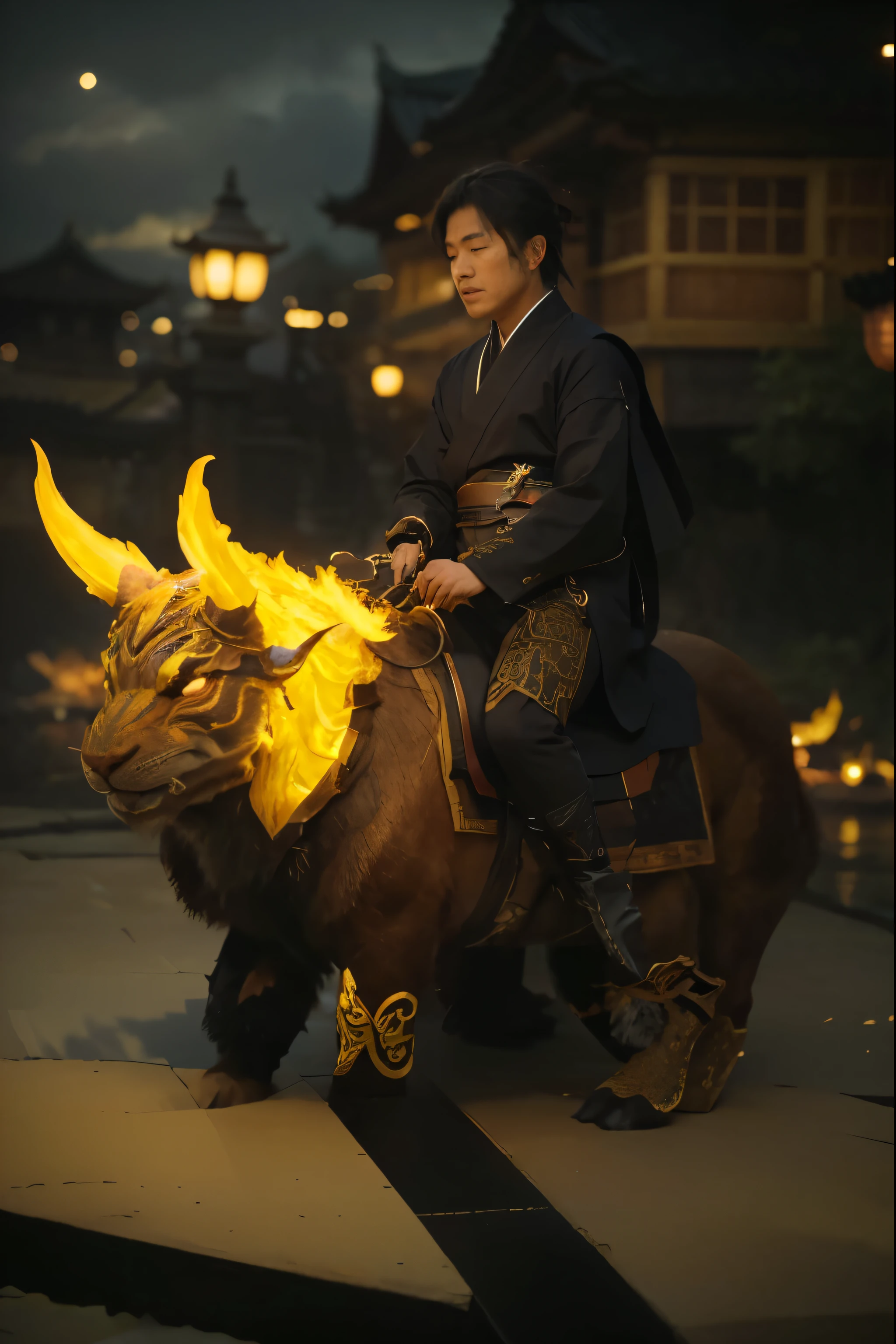 (Best quality, 8k, 32k, Masterpiece, UHD:1.2) "Transform the image into the enchanting realm of Nantianmen from Genshin Impact. Picture the floating islands, celestial architecture, and vibrant landscapes characteristic of this fantasy setting. Emphasize the ethereal and otherworldly atmosphere, incorporating elements such as floating rocks, intricate structures, and the mesmerizing color palette distinctive to Nantianmen. Utilize dynamic and cinematic lighting to capture the magical essence of this Genshin Impact location, showcasing the beauty and wonder that define Nantianmen." Zhongli riding a Azhdaha Dragon