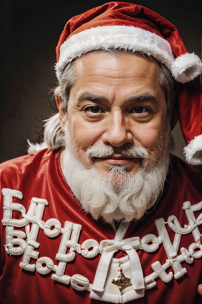 Video Santa Claus singing hello everyone by Teófilo Otoni, come to the official Teófilo Otoni page, here we are a family hohoho