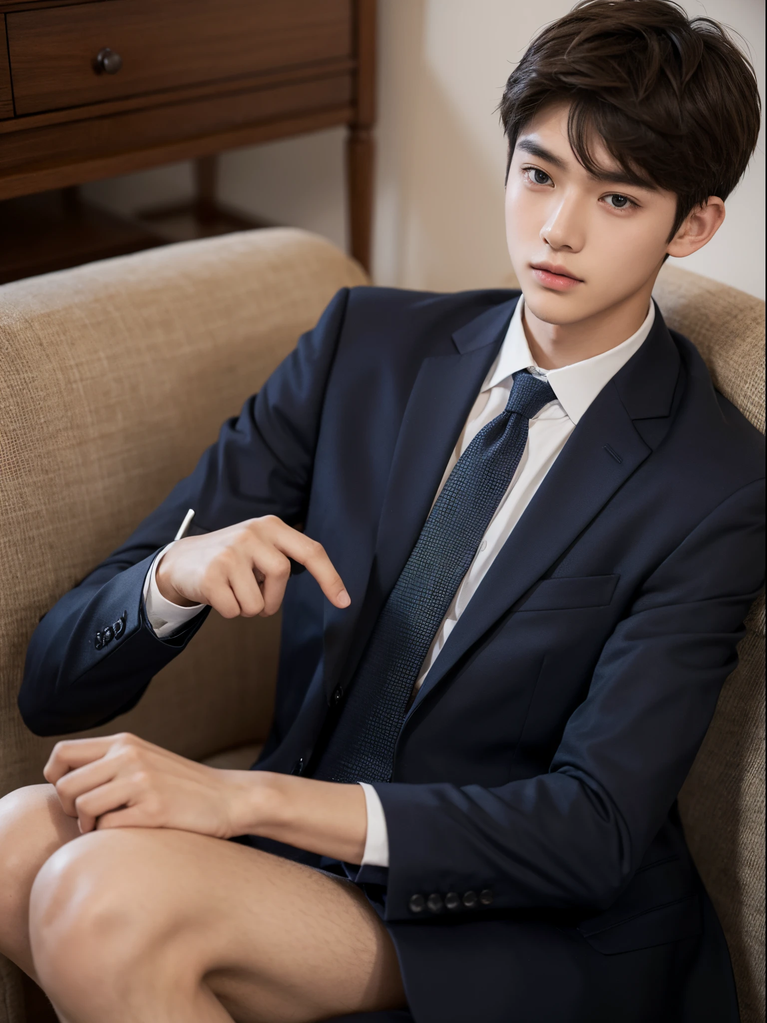 boy, 17 y.o, handsome, suit, high school