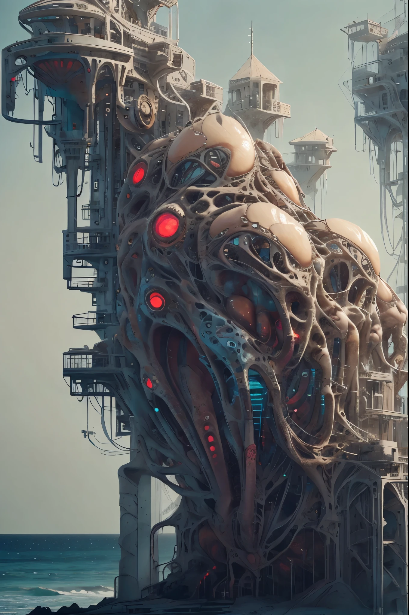 Biopunk AI,
3boysl, sea beach, buliding, sand_sculpture, Like eyeballs, insanely details, Complicated details, hyper-detailing, ultra - detailed, ultra - detailed, extremy detailed, highest details, high_detail, rich colourful, big breasts beautiful, HDR, realisticlying, A high resolution, ultra_high_res, photography of, aesthetictremely_delicate,, (tmasterpiece:1.3), (best_quality:1.3), (ultra_detailed:1.3), 8k, extremely_clear, Realistis, (超Realistis:1.3),