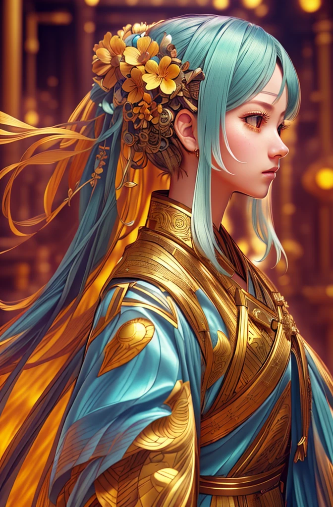 Beautiful mecha sci-fi girl,Pretty metallic headband jumpsuit,(Best quality at best,4K,8K,A high resolution,tmasterpiece:1.2),ultra - detailed,(realistically,真实感,真实感:1.37),HighDynamicRange,hyper HD,studio light,超精细Uniformity,Focus sharp,Physical rendering,Extremely detailed description,professional,Vibrant colors,With a blurred background,like a dream艺术,Uniformity,like a dream,hyper realisitc,电影灯光,Colorful lights,3D,Octagon rendering,Meticulous and complex,Complicated details