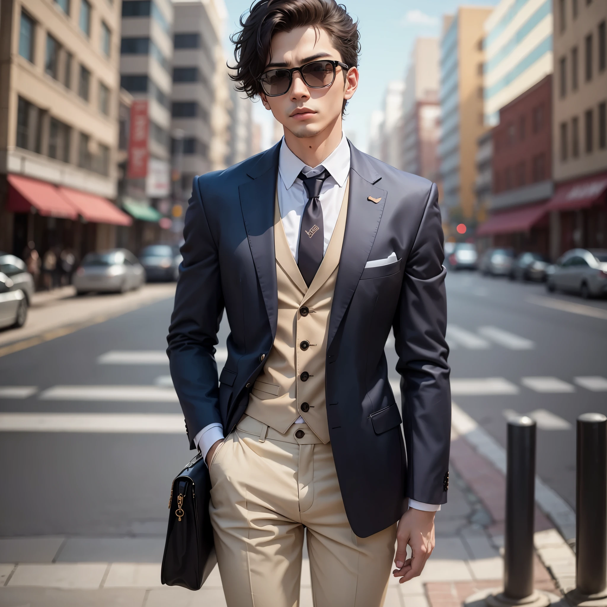 Sunday vibes with a touch of elegance 👔 🕶️ ,WeekendLook,ClassyStyle ,SundayFunday --auto --s2