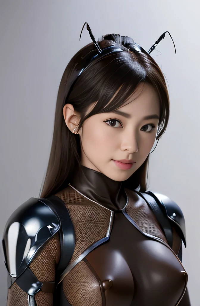 (High resolution,masutepiece,Best Quality,extremely details CG, Anime, Official art:1.4), Realistic, Photo, amazing fine details, all intricate, gloss and shiny,awesome many layers, 8k wallpaper, 。.3D, sketch, kawaii, Illustration,( Solo:1.4), perfect female proportion,villainess, (Fusion of dark brown cockroach and lady:1.4), (Brown cockroach form ready:1.2), (Brown cockroach woman:1.2), (Fusion:1.2), (Solo:1.4), (Evil smile:1.2), muscular, Abs, (cockroach brown exoskeleton bio insect Suit:1.4), (Cockroach brown exoskeleton bioinsect armor:1.2), (Brown transparent cockroach wings:1.4), (Brown cockroach antenna:1.3),mecha musume,Sexy_race_queen,nun,high leg latex leotard,Chun-li,ninjartist_Suit,1girl in
