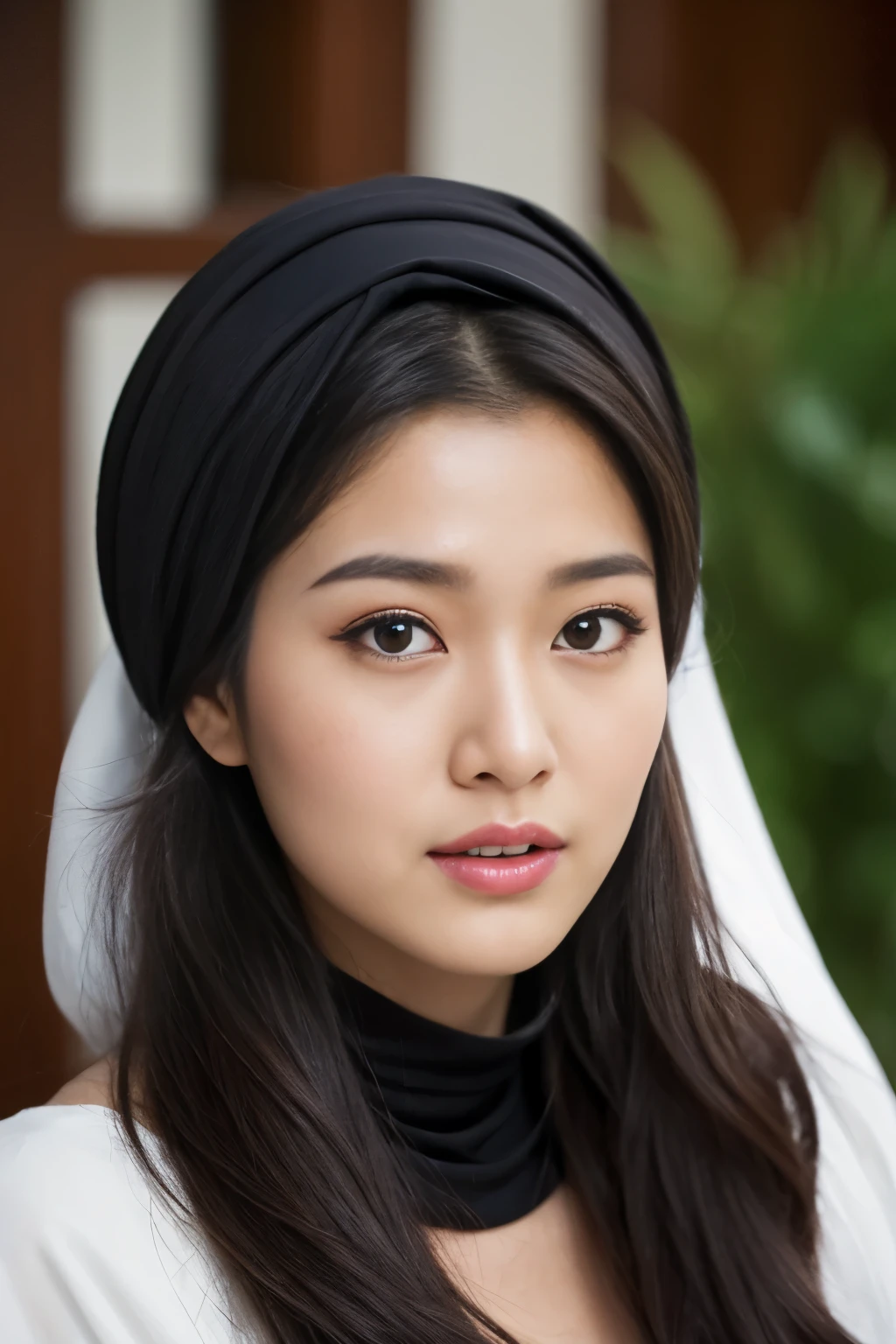 (soyou:0.8),slutty, top-quality,Beautiful detailed hijabi,Bewitching face,(((kerala))) model,long lashes,Detailed details,Colossal tits,sideboobs,stares at the camera