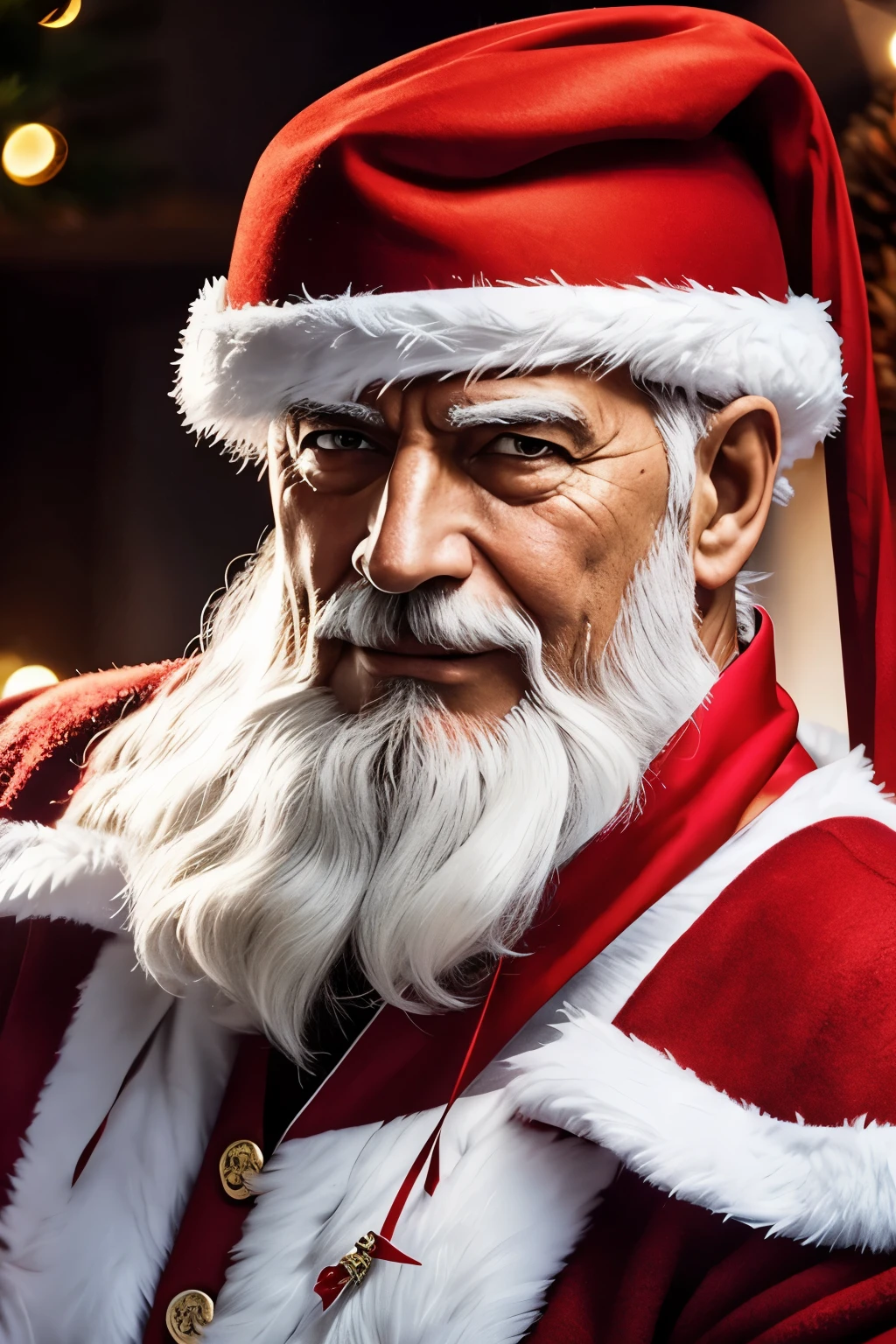 papai noel demoniaco