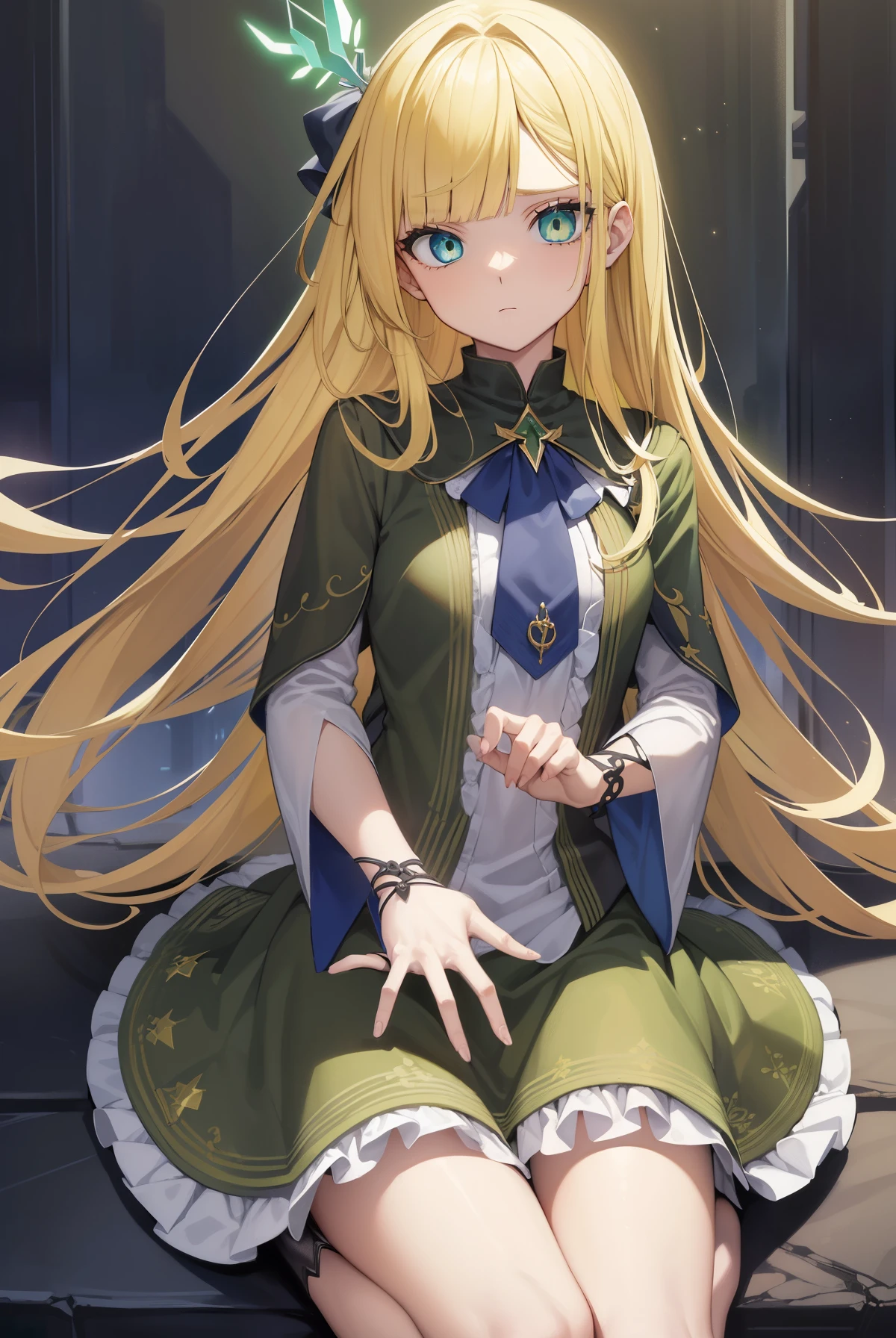 Darkmagiciangirl, menina maga das trevas, blonde hair, gargantilha, (olhos verdes:1.5), Cabelos Longos,
quebrar ombros nus, blue footwear, corar, adesivos corais, clivagem, 鎖骨, duelo monstro, kalap, fora do ombro, pentacle, wizard kalap, (roupas azuis:1.5),
quebrar olhando para o espectador,
quebrar ao ar livre, Cidade,
quebrar (master part:1.2), best quality, high resolution, Unity 8k papel de parede, (illustration:0.8), (belos olhos detalhados:1.6), Rosto extremamente detalhado, perfect lighting, CG extremamente detalhado, (perfect hands, anatomia perfeita),