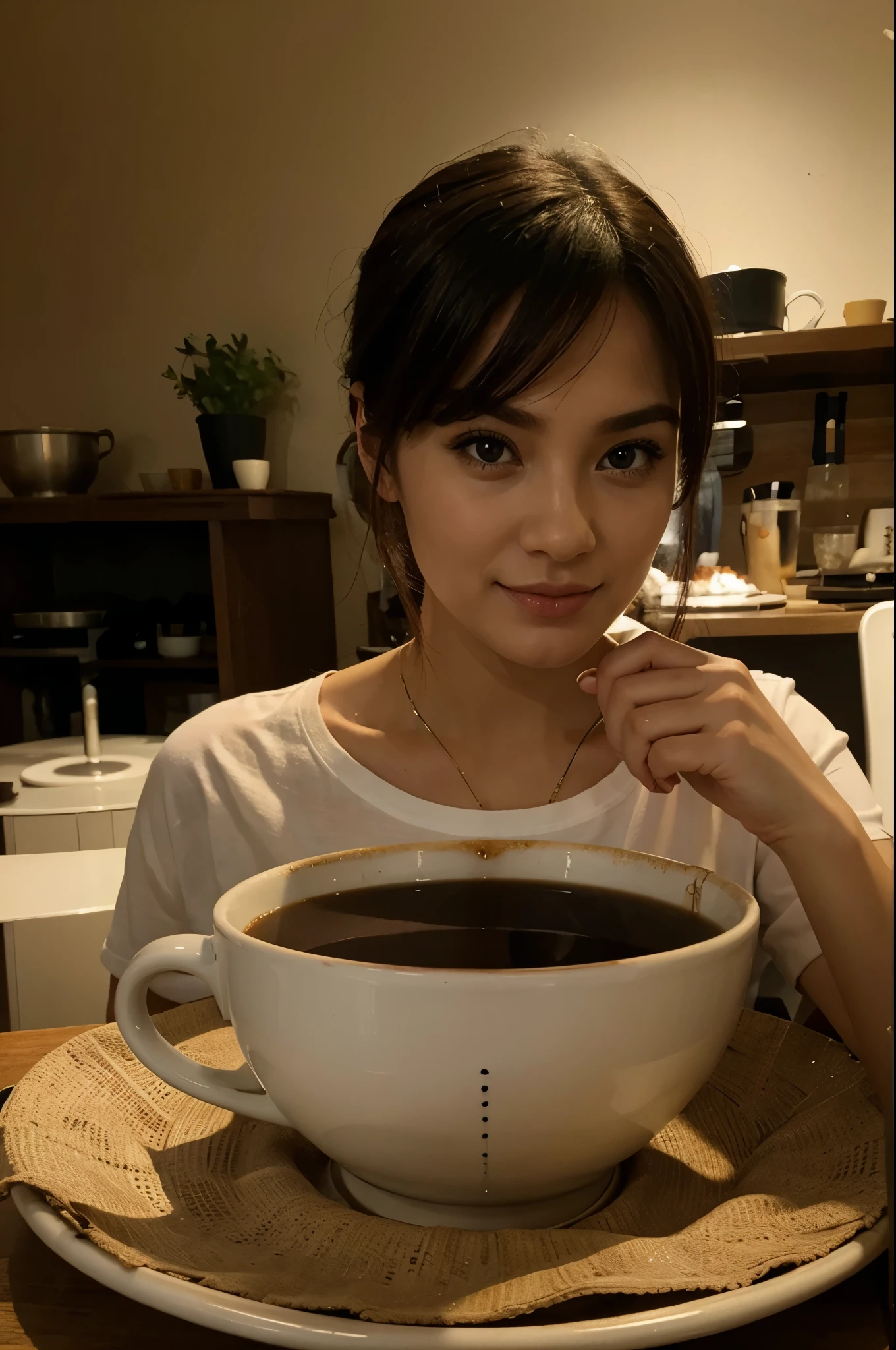 cup of tee in table