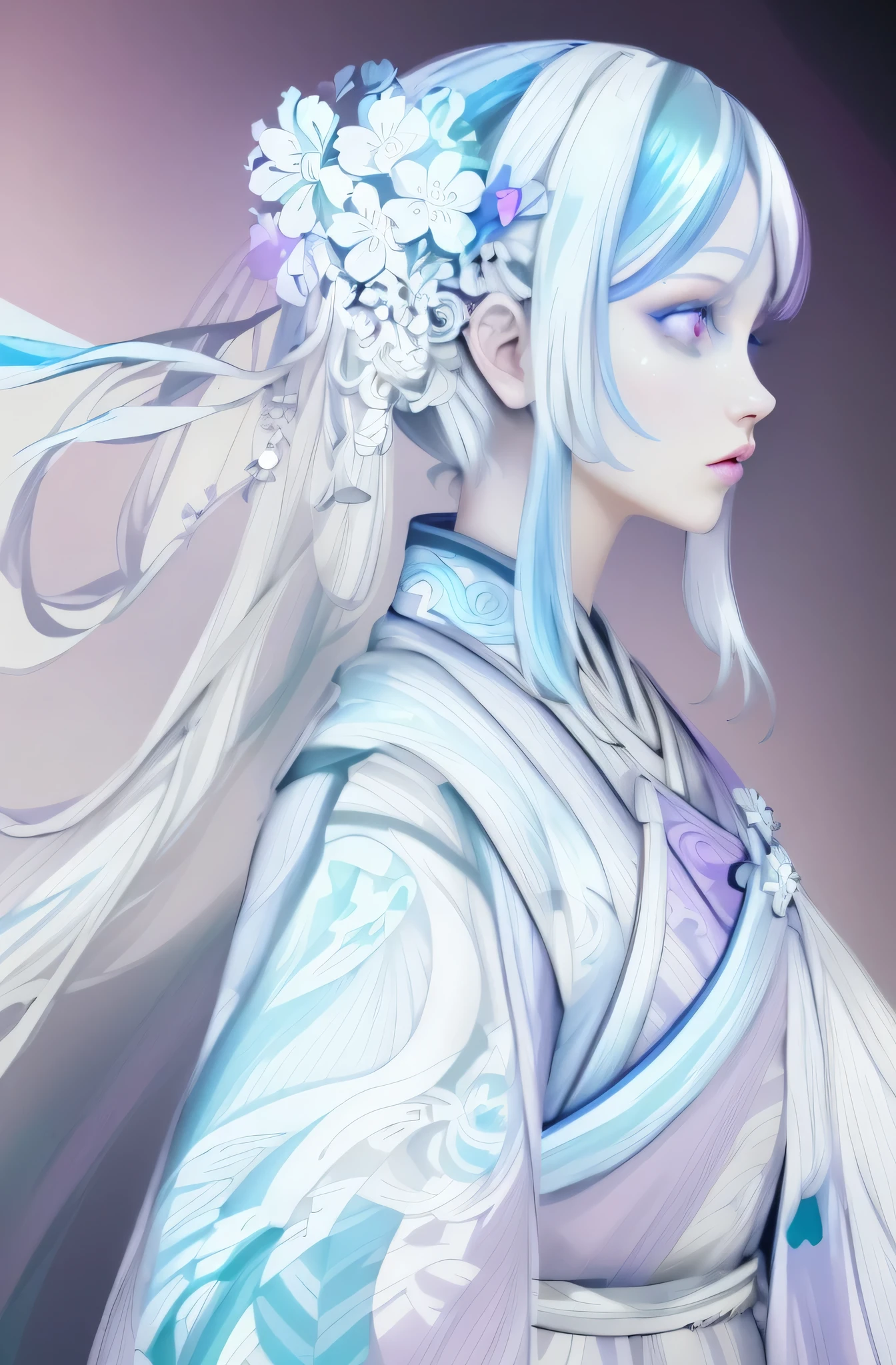 pastel color palette, (((careful coloring correction:1.3))), sleek coloring, black and white eye, swirling vortexes background, stunning nice cool beauty, ancient, beauty fantasy, beautiful fine detail below, beautiful detail eyes, beautiful shadow, colorful decorative accessories, unreasonable beauty, absurd beauty, extremely beauty, beautiful, very beautiful, more beauty, most beauty, wonderful beauty, smooth and flowless skin, beautiful detail glow, intricate beauty, intricate detail beautiful, intricate detail, most more beauty, add most more beauty, brilliant, magnificent, pompousness, extremely fine graffiti art,