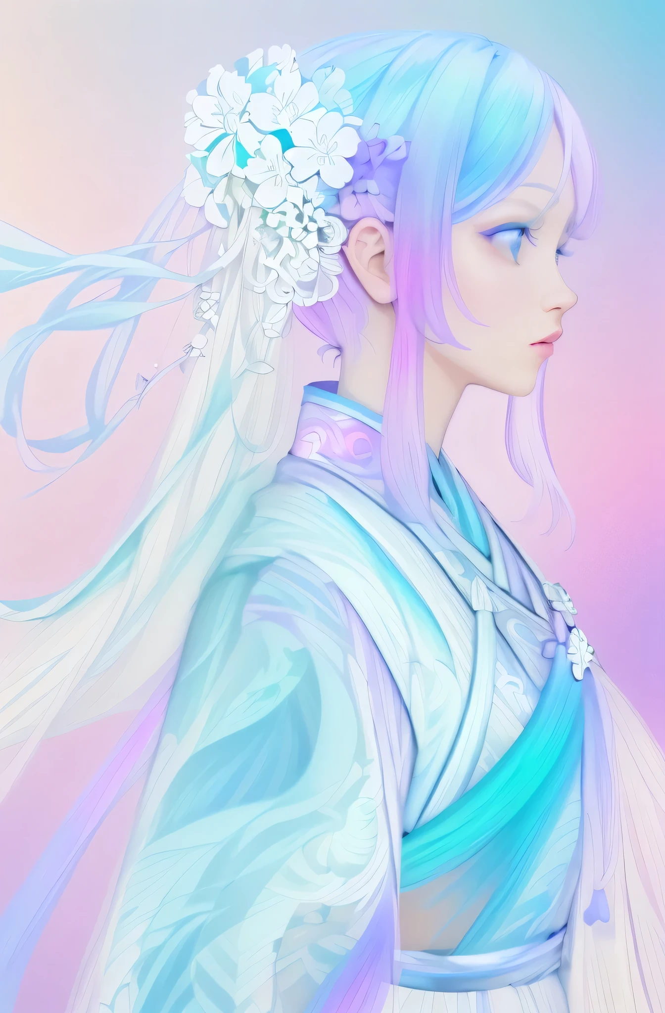 pastel color palette, (((careful coloring correction:1.3))), sleek coloring, filigree, iridescence light particle effect, swirling vortexes background, stunning nice cool beauty, ancient, beauty fantasy, beautiful fine detail below, beautiful detail eyes, beautiful shadow, colorful decorative accessories, unreasonable beauty, absurd beauty, extremely beauty, beautiful, very beautiful, more beauty, most beauty, wonderful beauty, smooth and flowless skin, beautiful detail glow, intricate beauty, intricate detail beautiful, intricate detail, most more beauty, add most more beauty, brilliant, magnificent, pompousness, extremely fine graffiti art,