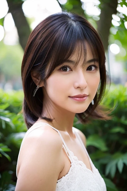 (8k, RAW Photos, Highest quality, masterpiece:1.2), Super detailed, Super Resolution, (Realistic, Realistic Photo:1.37), Portraiture, High-definition RAW color photos, Professional photos, 非常に詳細で美Shii, 非常にDetailed, 8k wallpaper, 素晴らShii、Detailed, Large file size, Official Art, highly detailed CG unity 8k wallpaper, 非常にDetailed美Shii女の子, 非常にDetailed顔, 非常にDetailed目, 非常にDetailed肌, Very elaborate fingers, 非常にDetailed鼻, 非常にDetailedDetailed口 , Perfect Anatomy, 非常にDetailed背景, Very fine clothing, One girl, (20:1.2), 20th Generation, cute girl, Realistic body, , Fair skin, Glowing Skin , The body is slim, Handsome body, Black Hair , short hair, (Blunt bangs:1.2), smile, cute, like々Shii, cute face, Realistic Face, Delicate eyes, Droopy eyes, lingerie, See through, Earrings, View your viewers, Cowboy Shot, Look forward, Standing posture, Opposition, Dynamic Lighting, Very large breasts, Cowboy Shot
