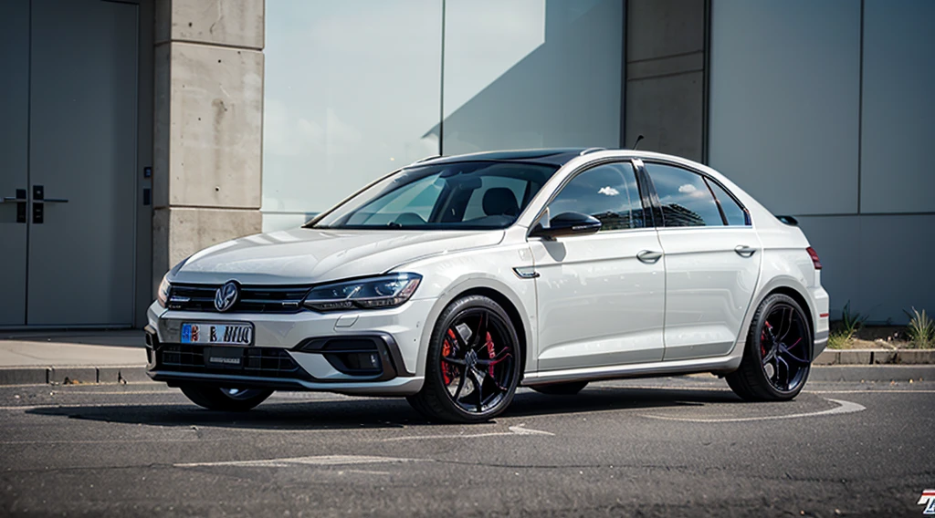 Tuning Volkswagen vírtus sedan Black