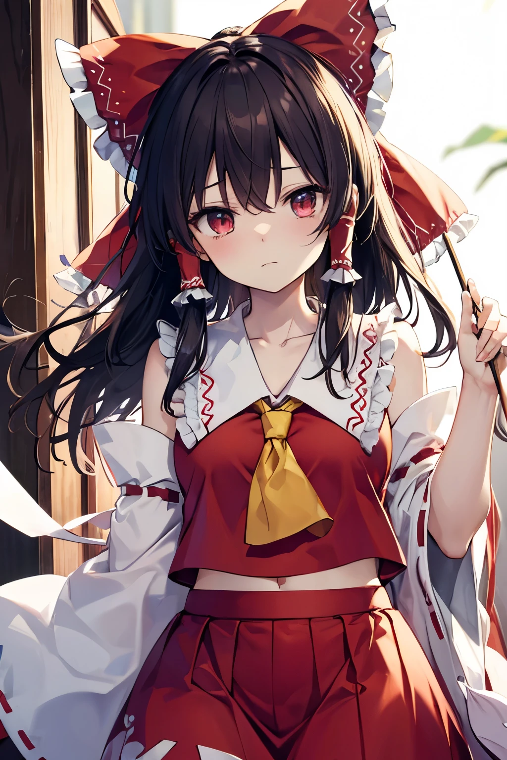 Hakurei Reimu,Touhou project, sad