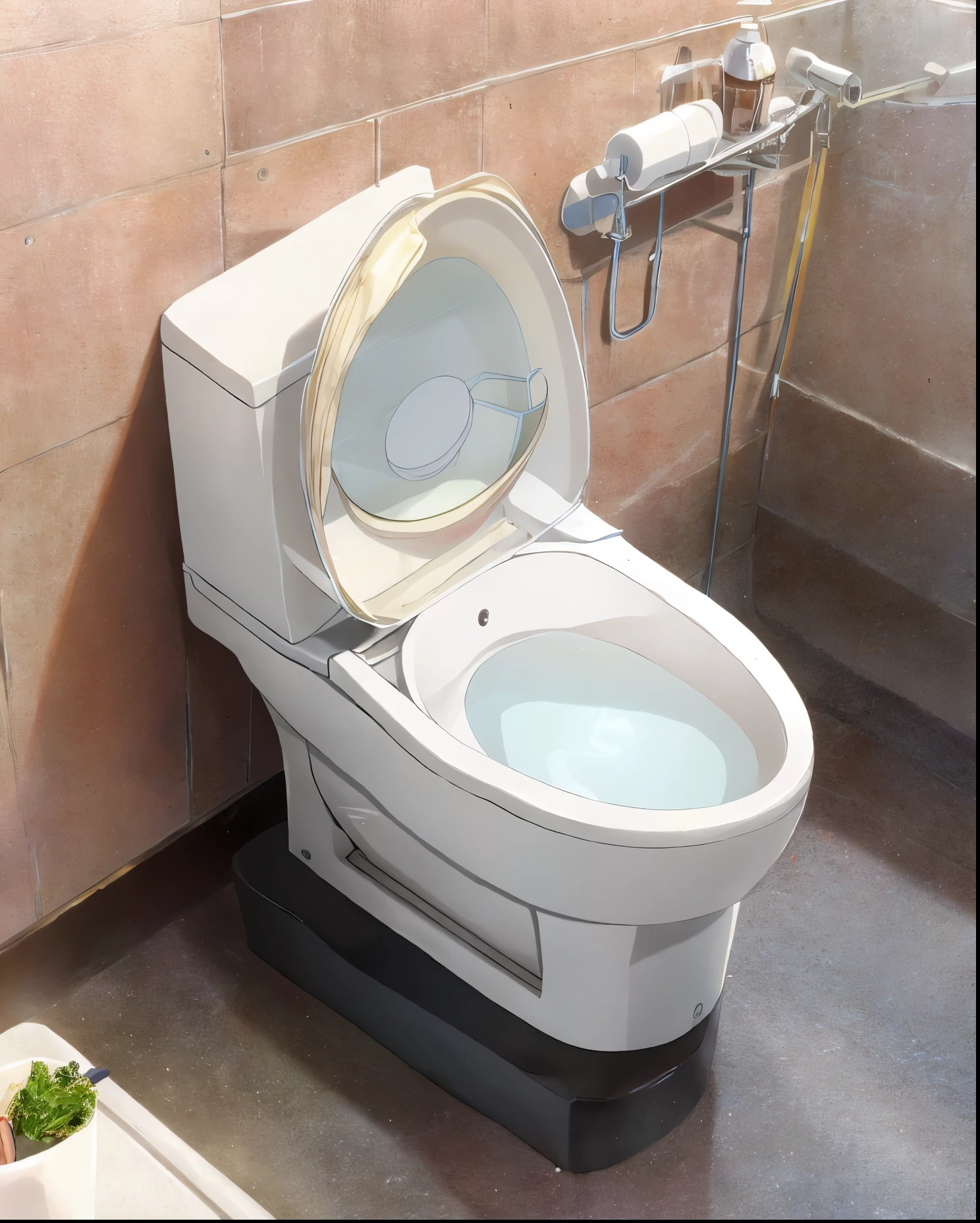 loo, toilet bowl,dirt