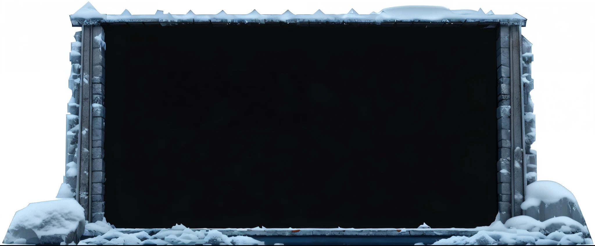 snow pictures, match report, complete Darkness Background with, videotape overlay, pillars of  Background with, icey tundra Background with, photorealestic，mobile still frame. 4KUHD, vhs static overlay, Background with ( Dark _ Smoke smell ), epic Background with, full view blank Background with, very Dark Background with,  mountains in the Background with