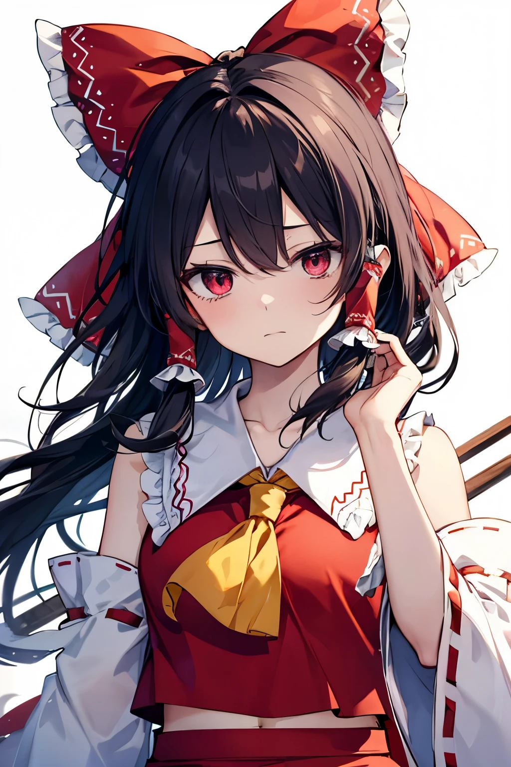 Hakurei Reimu,Touhou project, sad