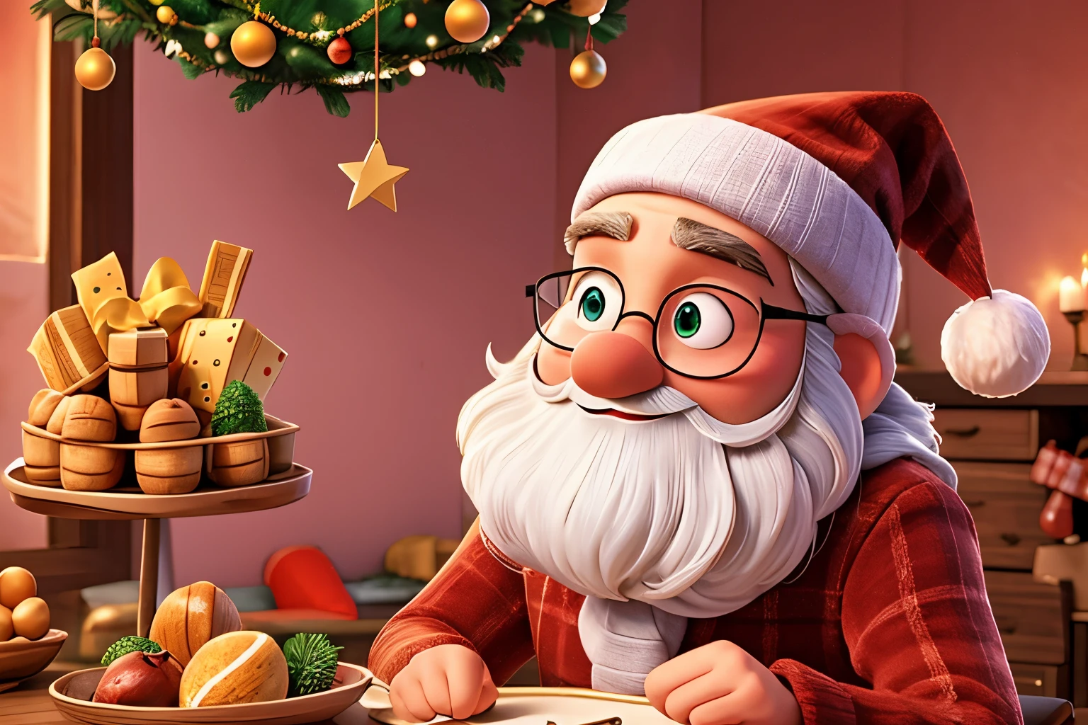 Christmas theme:1.37,Merry Christmas!crazy santa claus。