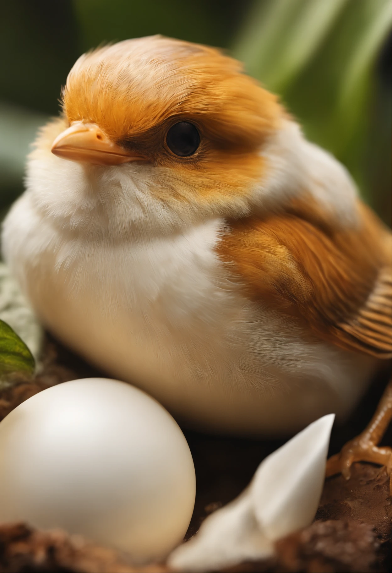 a small bird sits in a white eggshell, A Newly Hatched Dragon, ultra realistic 3d illustration, portrait shot, Realistic Paleoart Photography, extreme close up portrait, closeup portrait shot, highly realistic photo, based on Bob Eggleton, hyper realistic render, hyper realistic render, Hyper-realistic rendering, close up portrait shot, adorable digital painting, ultra realistic picture