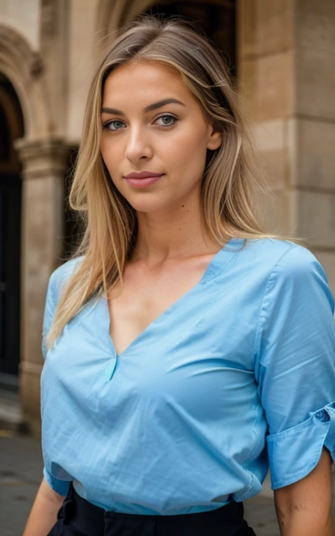(Hélène Lovista) Photo d’une belle belle femme, 24 ans, corps parfaitement ajusté, gros yeux bleus , longs cheveux blonds venteux en désordre, yeux bleus , Visages blonds reflets, Détailée seductive eyes, porter une blouse sociale, boire du café, Mocachino, avec arrière-plan flou, chef-d'Un travail de la plus haute qualité, photoréaliste, Détailée, 8k, Hdr, faible profondeur de champ, Lumière large, contraste élevé, contre-jour, fleurir, Lueurs lumineuses, aberration chromatique, mise au point nette, photo couleur RAW
