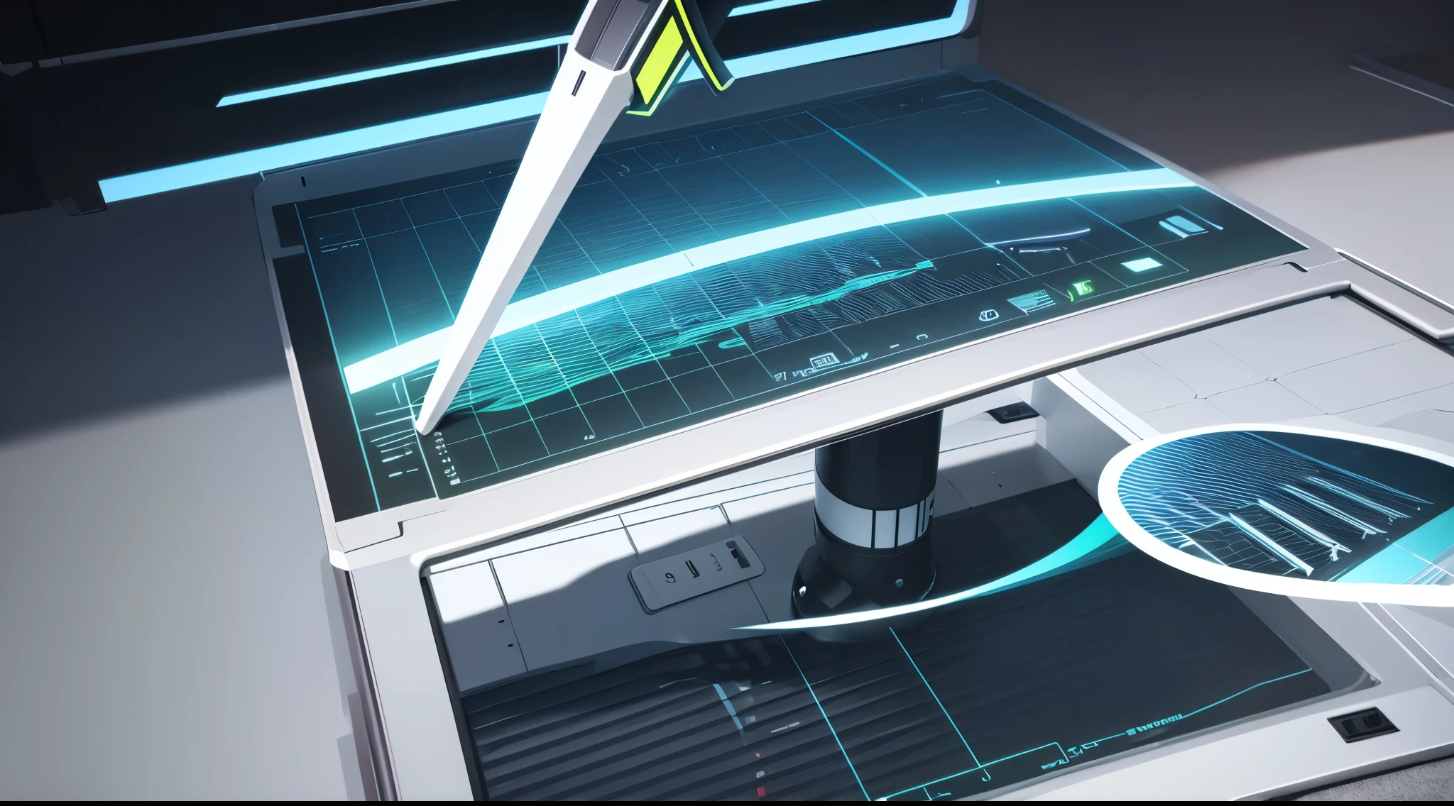 Engaging 3D visualization featuring stunning graphs、glinting
