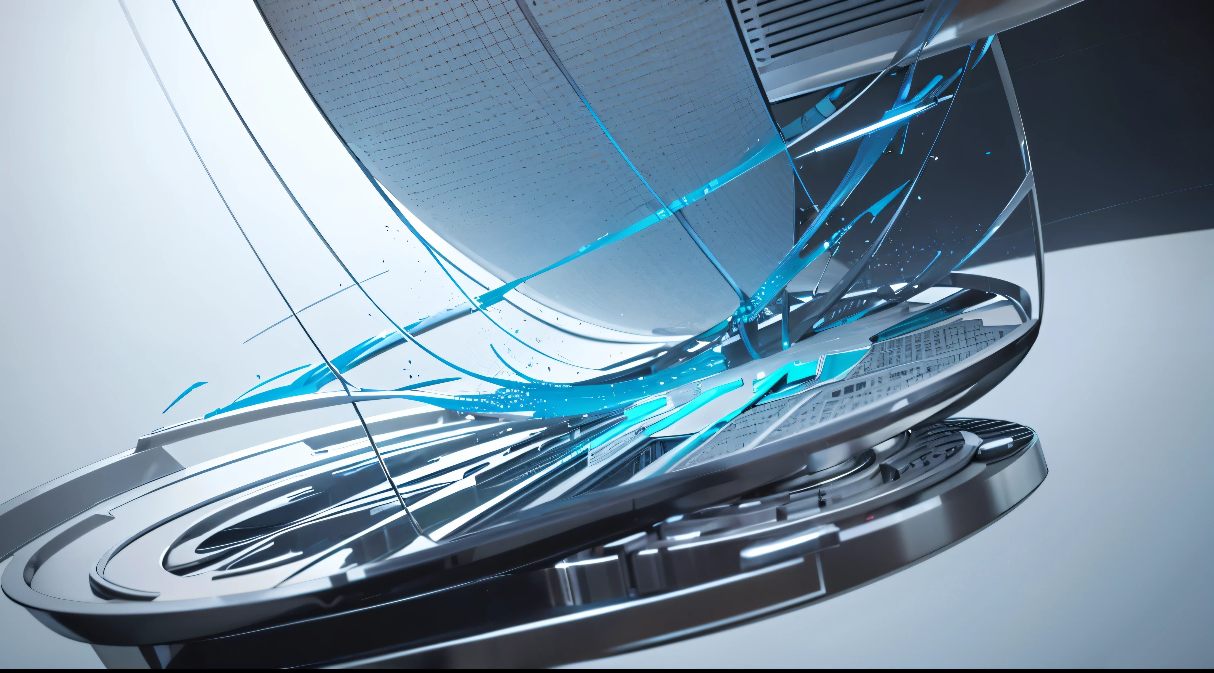 Engaging 3D visualization featuring stunning graphs、glinting