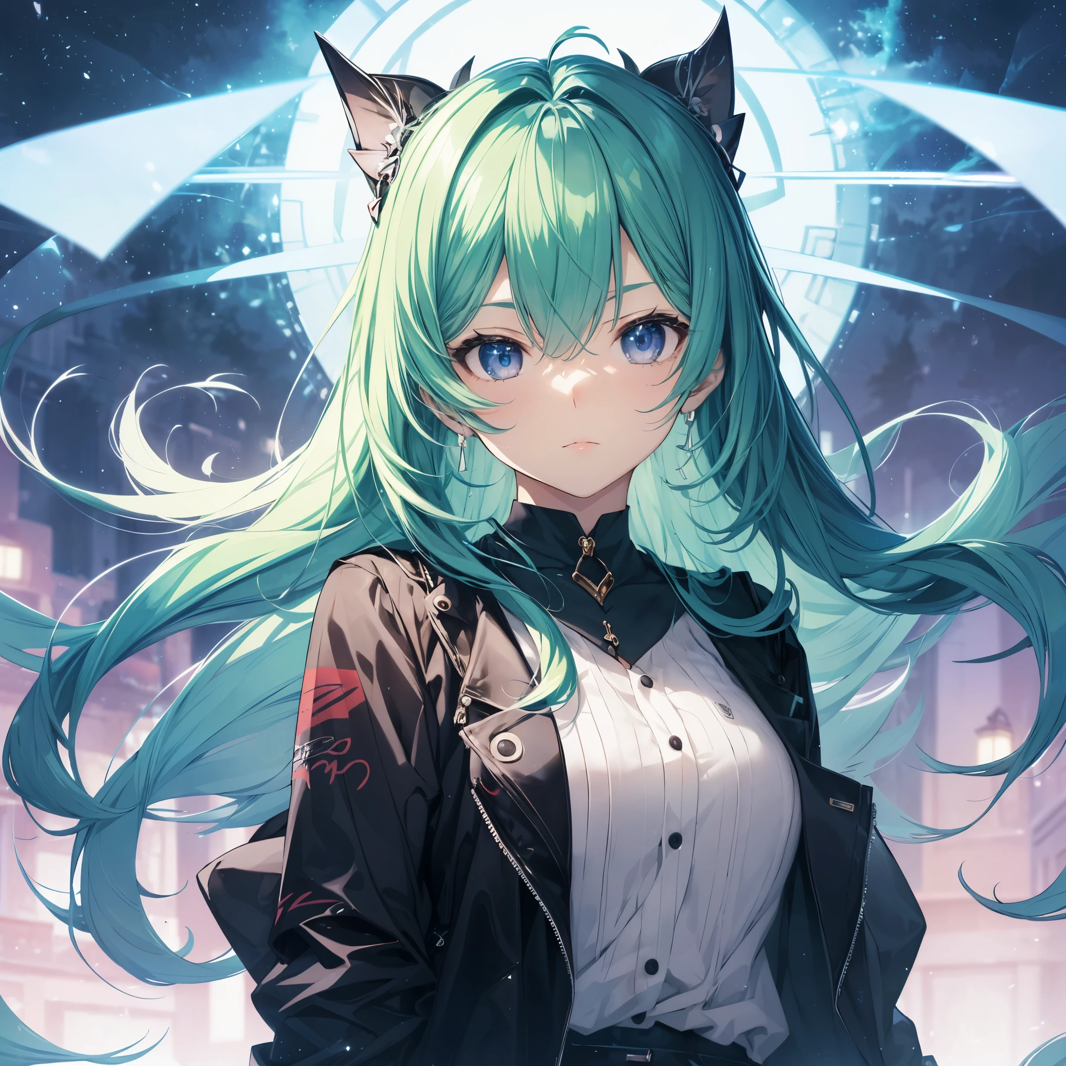 Super high quality by the art god, Ultra-detailed, High resolution, anime moe art style, girl with, early evening,bustup.small tits,Zito-order