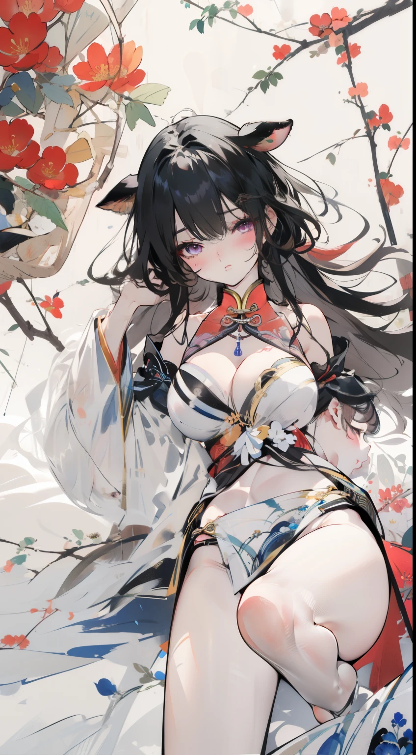 ((最好's质量, tmasterpiece)),(origen:1.5)origen,1个Giant Breast Girl,虚拟's_Youtuber,满'ody,,独自's,Raise your legs,a skirt,粉色's_heads发,Chopping,Bare bare_bshoulders,By bangs,粉色's_Hosiery,straight-Show on the,'s_the sleeve,pelvis_窗帘,虚拟's_Youtuber,,1个Giant Breast Girl,Show on the_heads,Chopping,Chopping_cut out,猫heads鹰,Bare bare_bshoulders,white Raise your legs,(lying Show on the yuki:1.2),(Chinese:1.2),the night,粉色's eyes,yuki,,(from the above:1.2),淡淡's微笑,Bare bare feet,Umeka Kashino, Purple kimono, 1个Giant Breast Girl, 巨大's, 独自's, upper legs, Cow Girl, Chopping, hair adornments, Be red in the face, Navel incision, pelvis帘, cross reins,sitted,Bare legged, Cow ears, Bedrooms,,细节丰富's眼睛,Hanfu,凌乱's发髻,黑色heads发