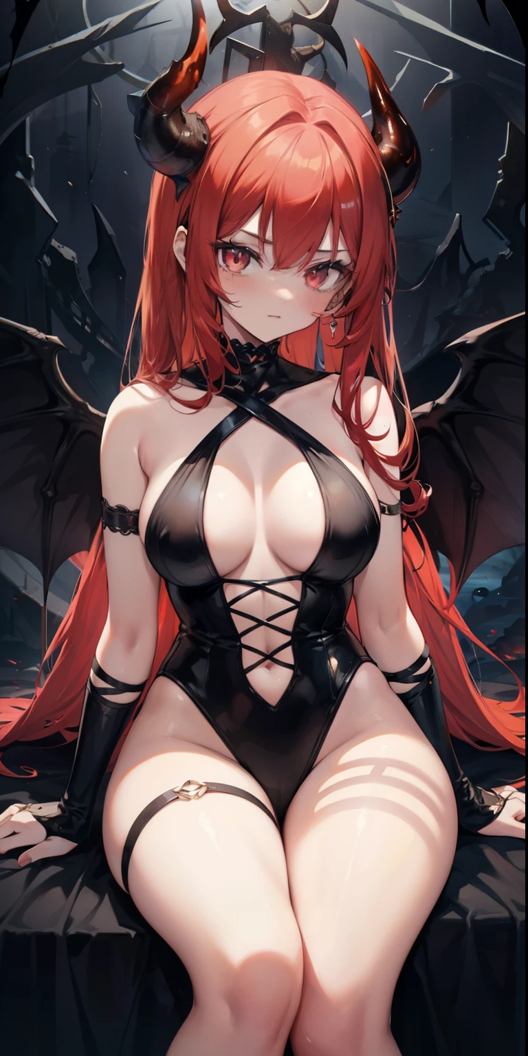1 girl, upper body, single focus, seductive beauty, devilish attire, seductive expression, (fiery hell: 1.4), (temptation allure: 1.3), hellish features, seductive aura, [depth of field, ambient lighting, hell in the foreground, thick legs, thick thigh, tempting realm in the background], Satan, temptation, seductive allure, (Currents of desire), (infernal symbols: 1.2), intricate details, enhanced lighting.
