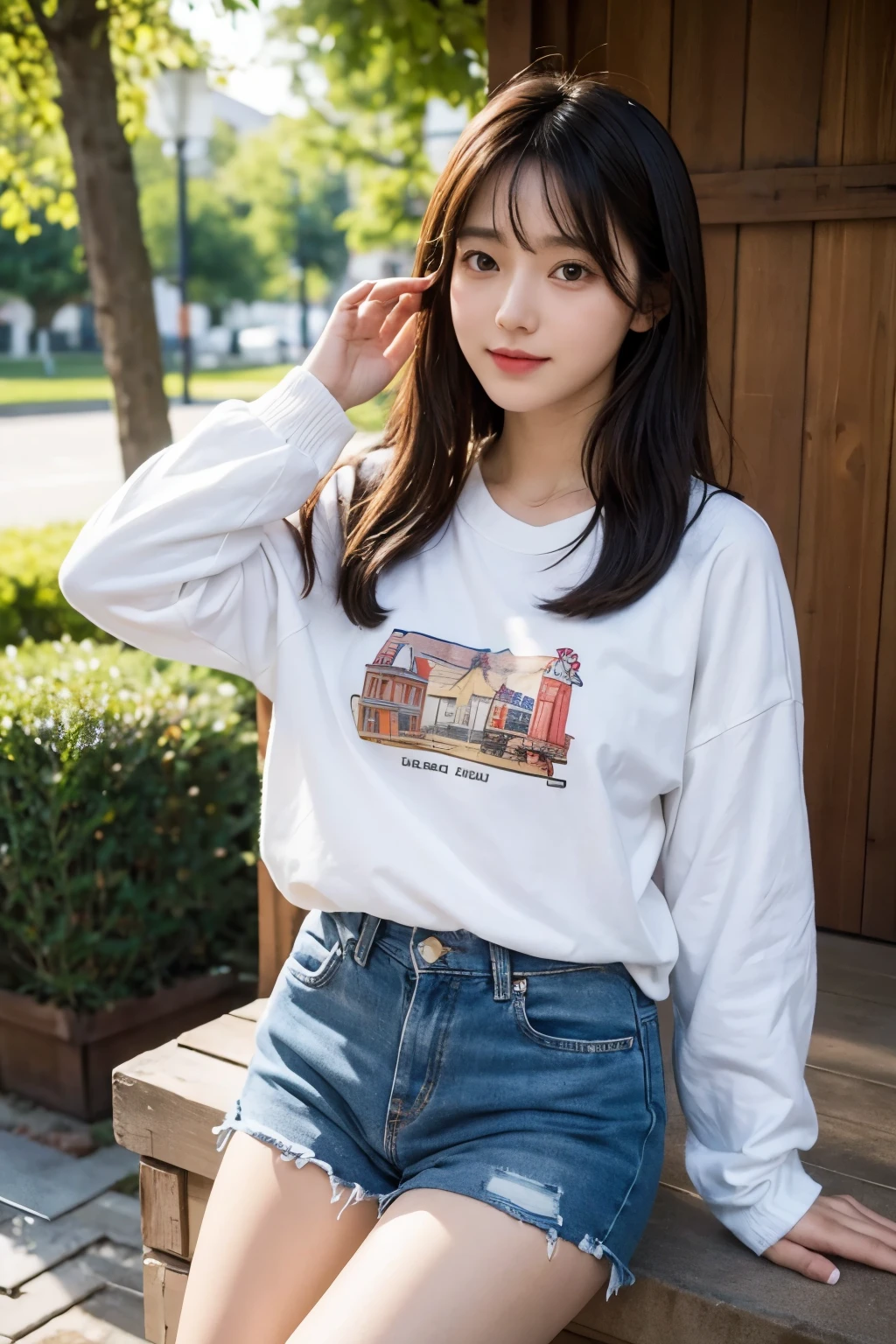 Beautuful Women,Best Quality,realisitic,Airu Ikumi,cute little
