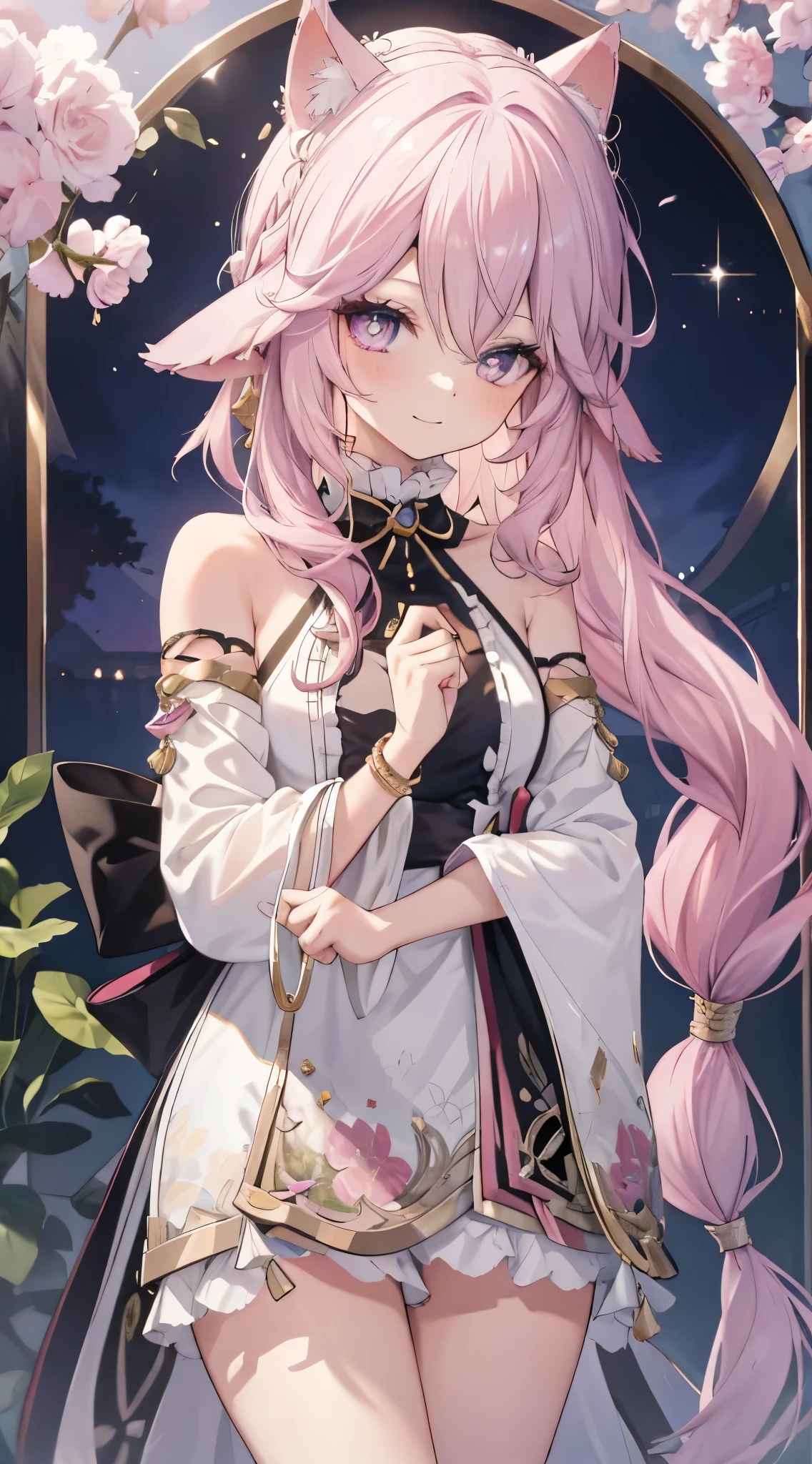 tmasterpiece, Best quality at best, {Best quality at best}, {{tmasterpiece}}, {A high resolution}, focal point, style of anime, A closeup of a woman, Girl design, sportrait, Gisha, anime image, long whitr hair, brunette color hair, Looking directly at, Hair covers the ears, Happy, Polished and powerful look, exotic, tall, freckle, Smiling, Chic, Colorful, colours