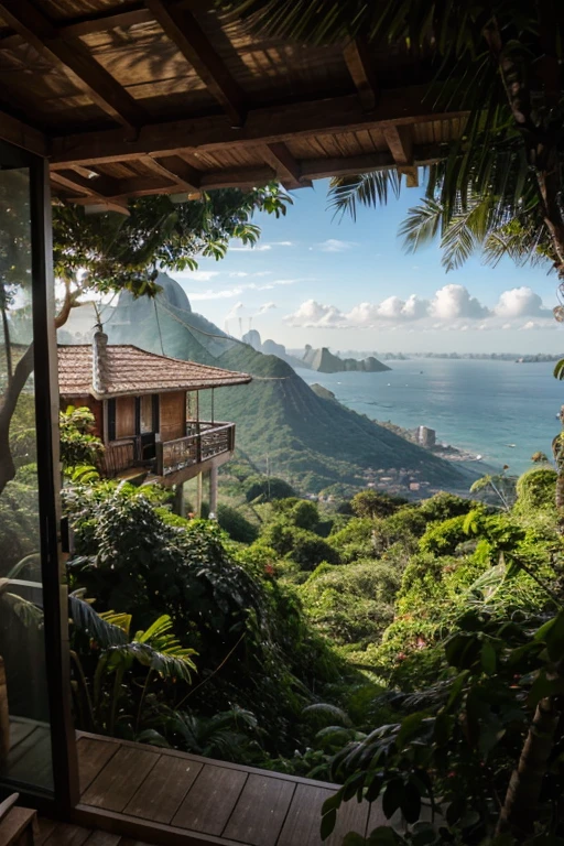 cabane dans les arbres de luxe avec vue sur Rio de Janeiro