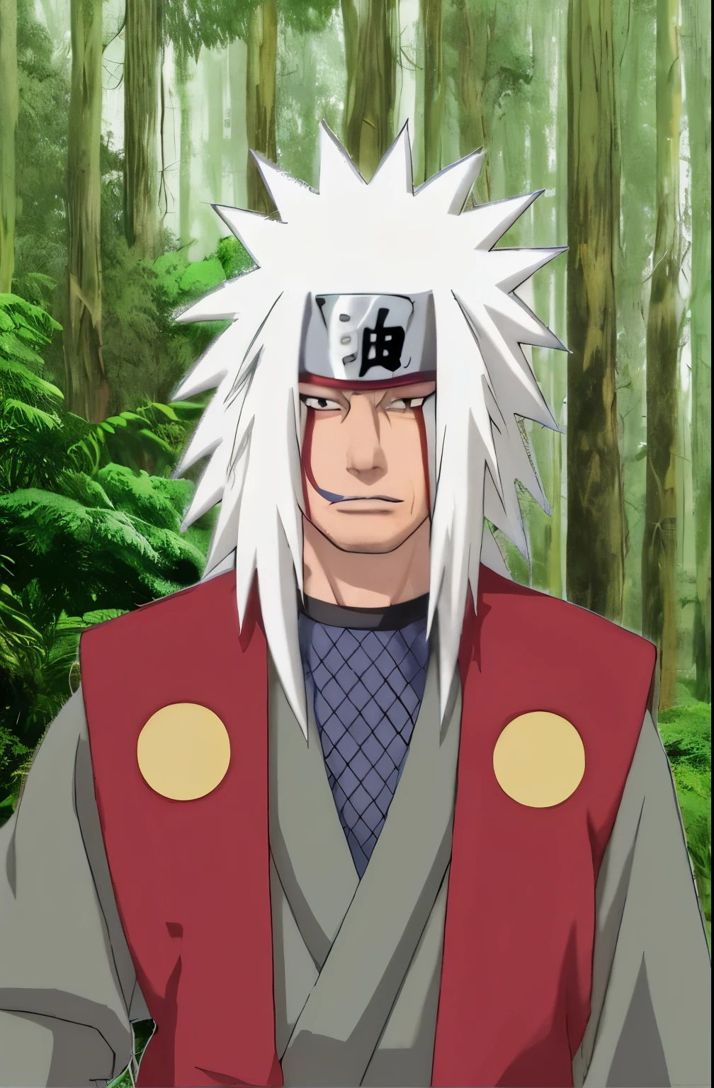 a close up of a person in a forest with trees, itatchi uchiha, from naruto, akiyuki shinbou, tsukasa dokite, kakashi hatake, he has dark grey hairs, joker looks like naruto, madara uchiha, haruno sakura, norihiro yagi, masakazu katsura, ohararyu