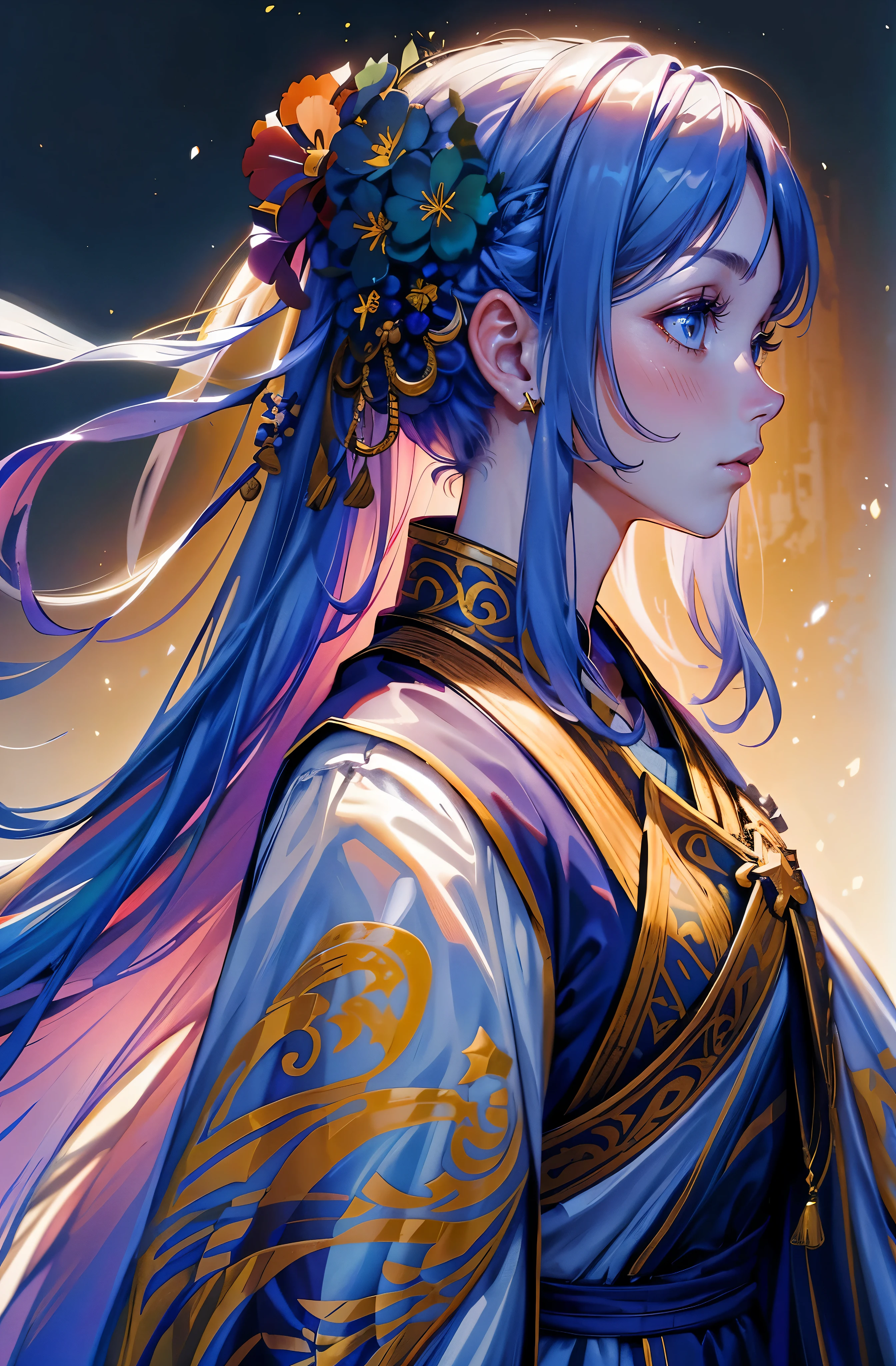 best quality, 8k, UHD, highres, masterpiece, ultra-detailed, realistic, photorealistic, photo-realistic, portrait, 1woman, long hair