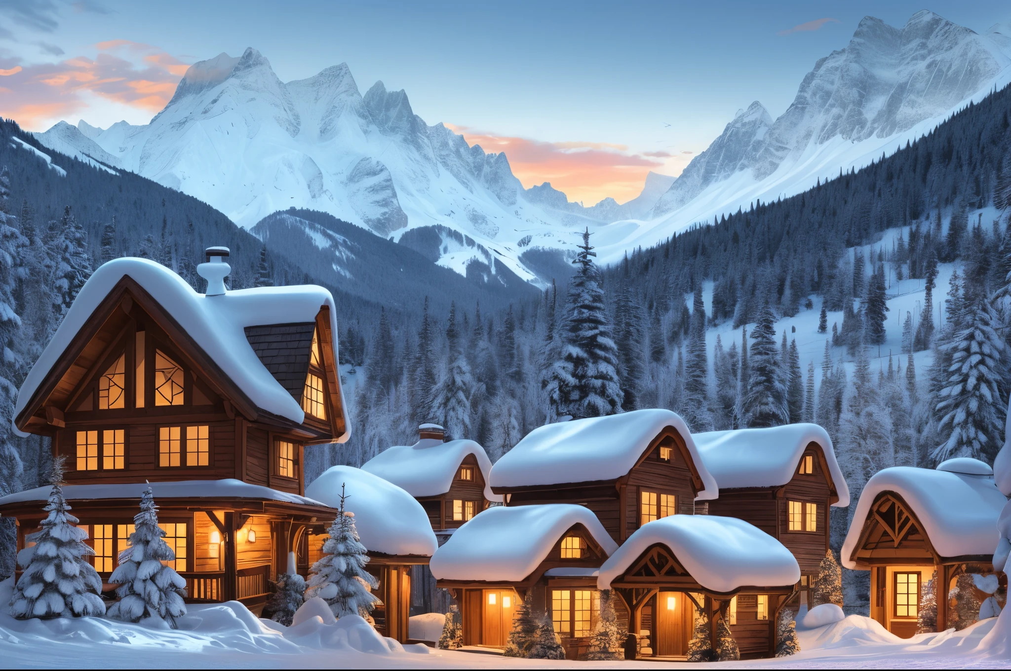 snow village --auto --s2