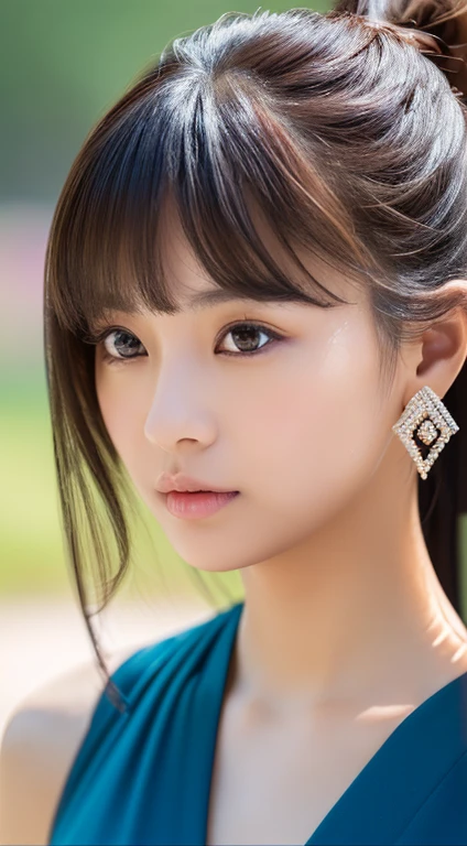 ((Realisticity: 1.2)), ((The highest resolution: 8K UHD)), Best Quality,masutepiece,hight resolution,nffsw, ((1 super detailed and ultra-realistic girl)), ((とても美Right女王のまばゆいばかり, Super realistic, and ultra detailed)),((White skin, Beautiful, Smooth, zora々Right, hyper realistic and hyper detailed )), Long hair, ((hyper realistic and hyper detailedなドレス)), Solo, ((Super realistic, Super beautiful, Gorgeous and ultra-detailed jewelry)), ((Super beautiful, hyper realistic and hyper detailedな白のセーターとブルーのジーンズ)), ((Super beautiful, Super realistic, Ultra Detailed Diamond Filled Earrings)), ((Super beautiful, hyper realistic and hyper detailedなダイヤモンド充填ヘアオーナメント)), ((超美Right全身, Super beautiful, hyper realistic and hyper detailed)), ((Oversized, hyper realistic and hyper detailedな福岡城跡)) ((Super beautiful, Super beautiful, hyper realistic and hyper detailedなヘアーバン)), ((Super beautiful, hyper realistic and hyper detailedな茶色の髪)), ((Asian Women))Candid, photograph, hight resolutionであり, 8K4K,Bokeh,