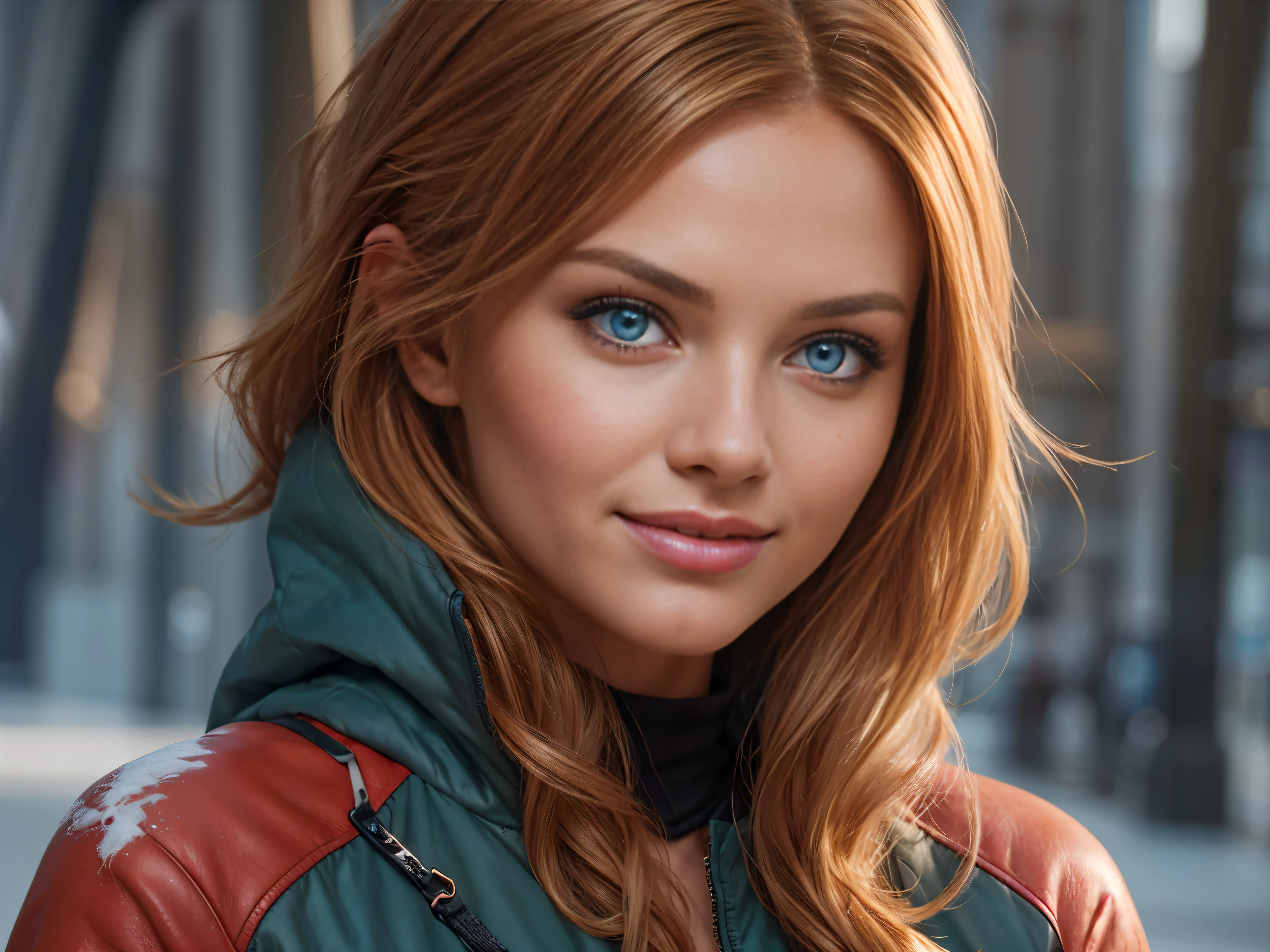 top model woman, Realistic skin,full - body, Smooth soft skin, Symmetrical facial, Photorealistic,highly detail face, Concept art, Digital Painting, ethereal, Epic, 8K, intricate details, sharp-focus, Trending on ArtStation, blonde hair, twitter #NFSW, Smile, playboy cover, I&#39;m going to the camera, hyper realisitc, top model photo, HD-photo, blue eyes