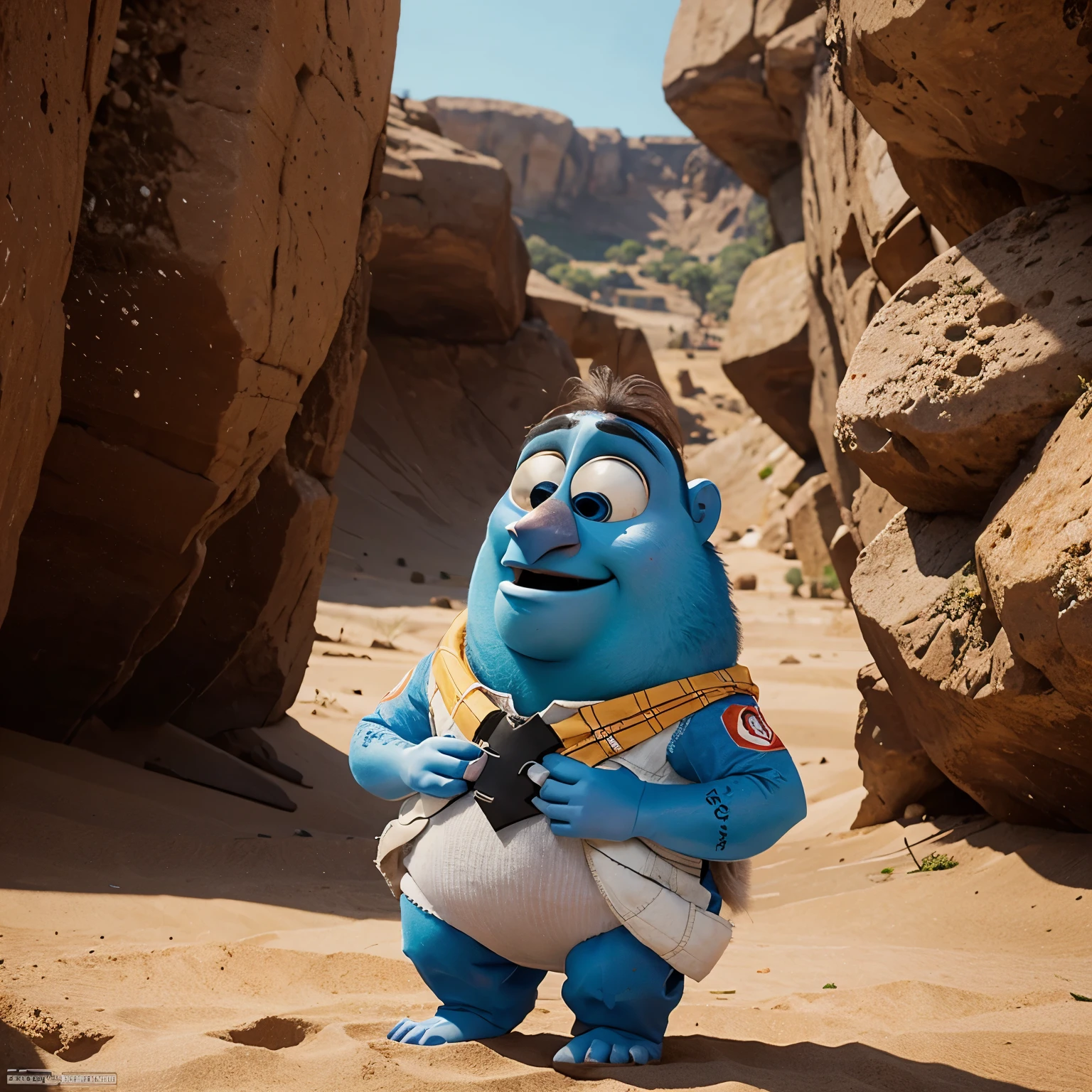 Melhor qualidade, imagem pixar