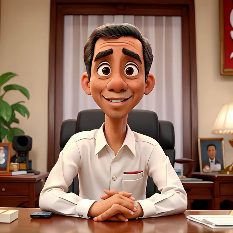 Jokowi the president of Indonesia